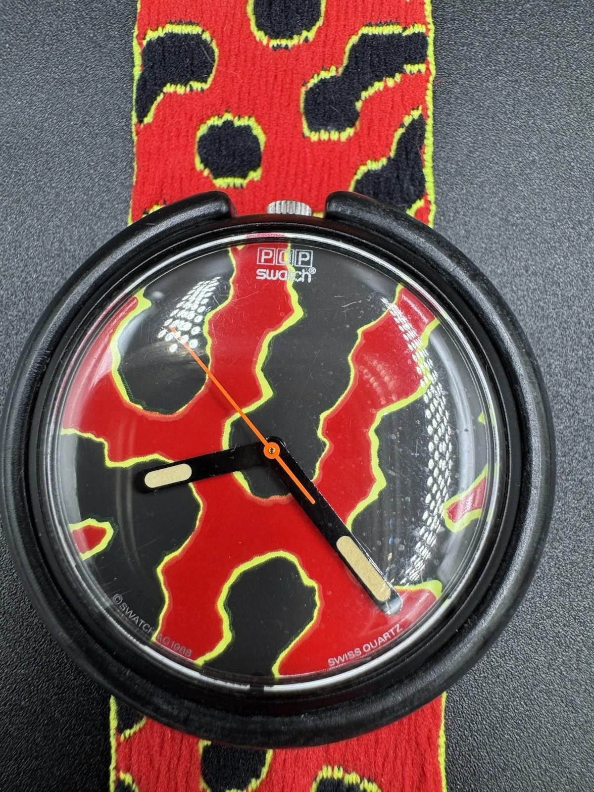 Swatch Rare 1988 Pop Swatch PWBB104 Trifoli Animal Quartz Watch Size ONE SIZE - 1 Thumbnail