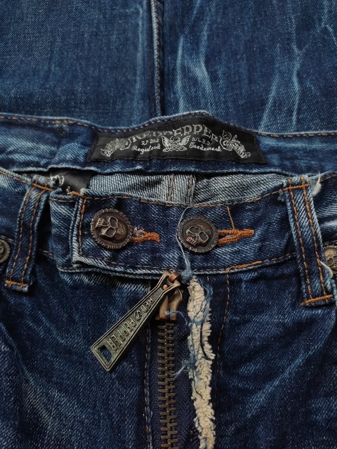 Japanese Brand Redpepper vintage denim Size US 35 - 6 Thumbnail