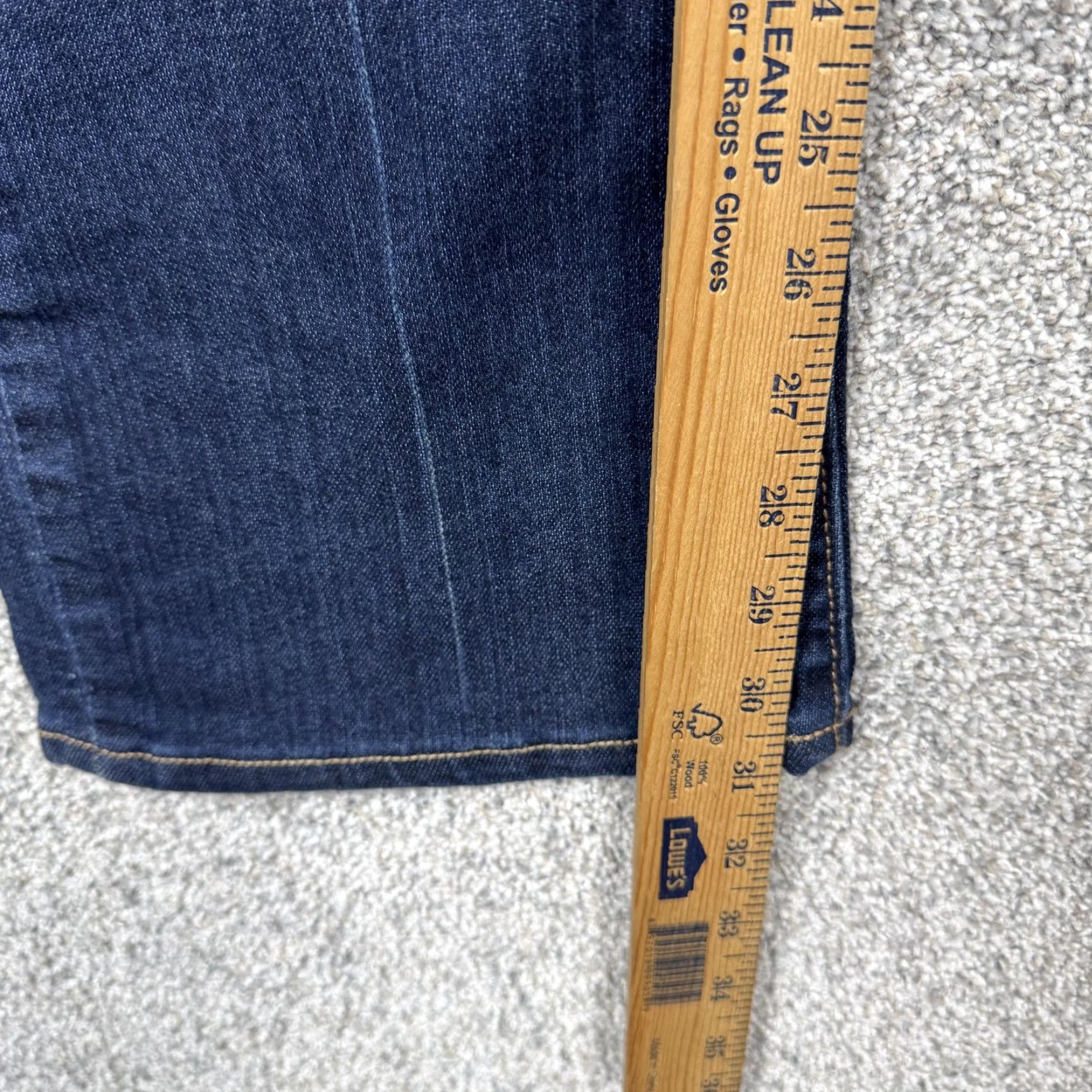 Old Navy VINTAGE? No, Old Navy The Flirt Jeans Womens 10 Tall Blue Mid Rise Bootcut Stretch Denim Jeans Size 32" / US 10 / IT 46 - 5 Thumbnail
