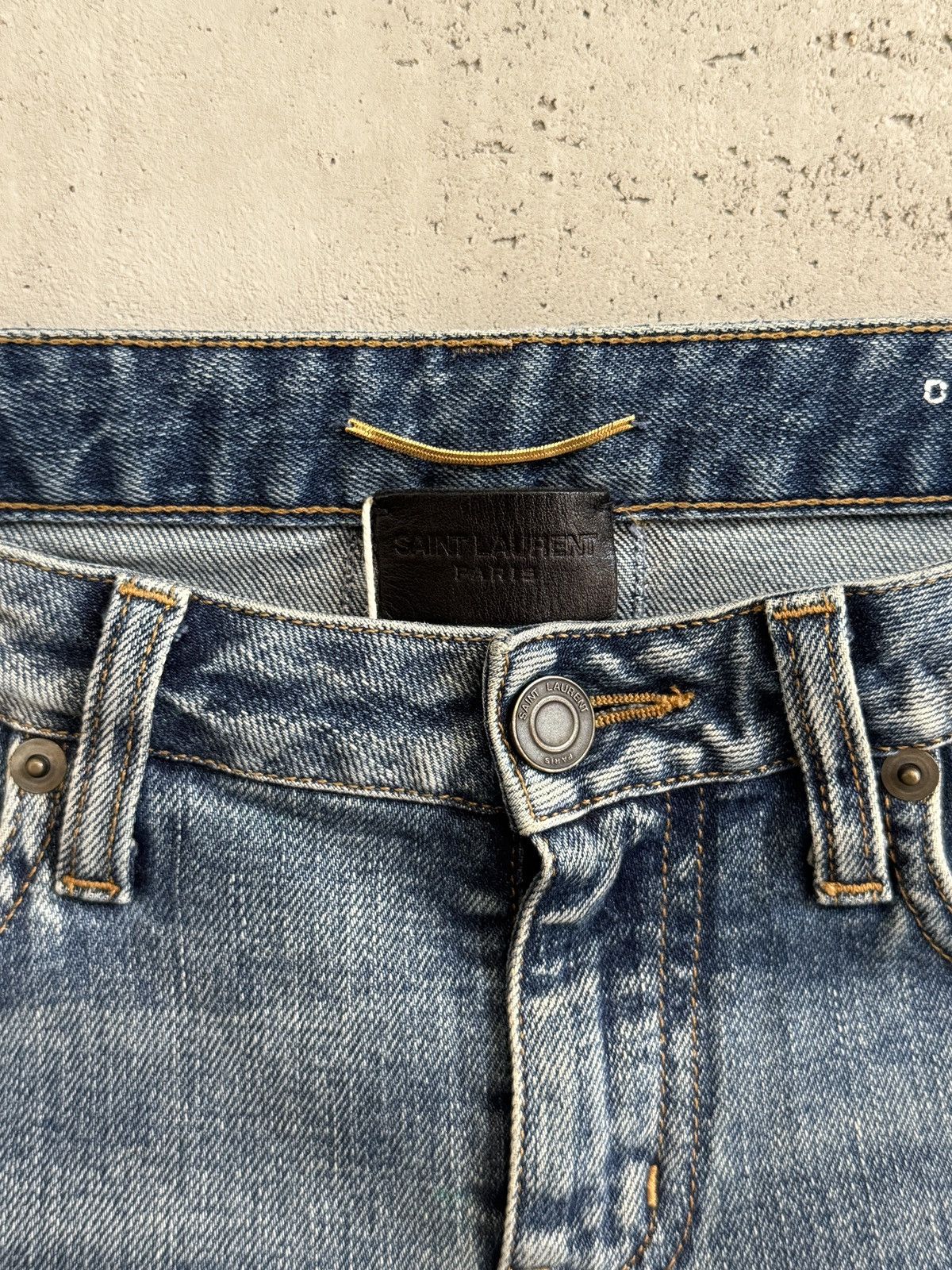 Saint Laurent Paris Saint Laurent Slim Jeans SS16 Size 27" / US 4 / IT 40 - 8 Thumbnail