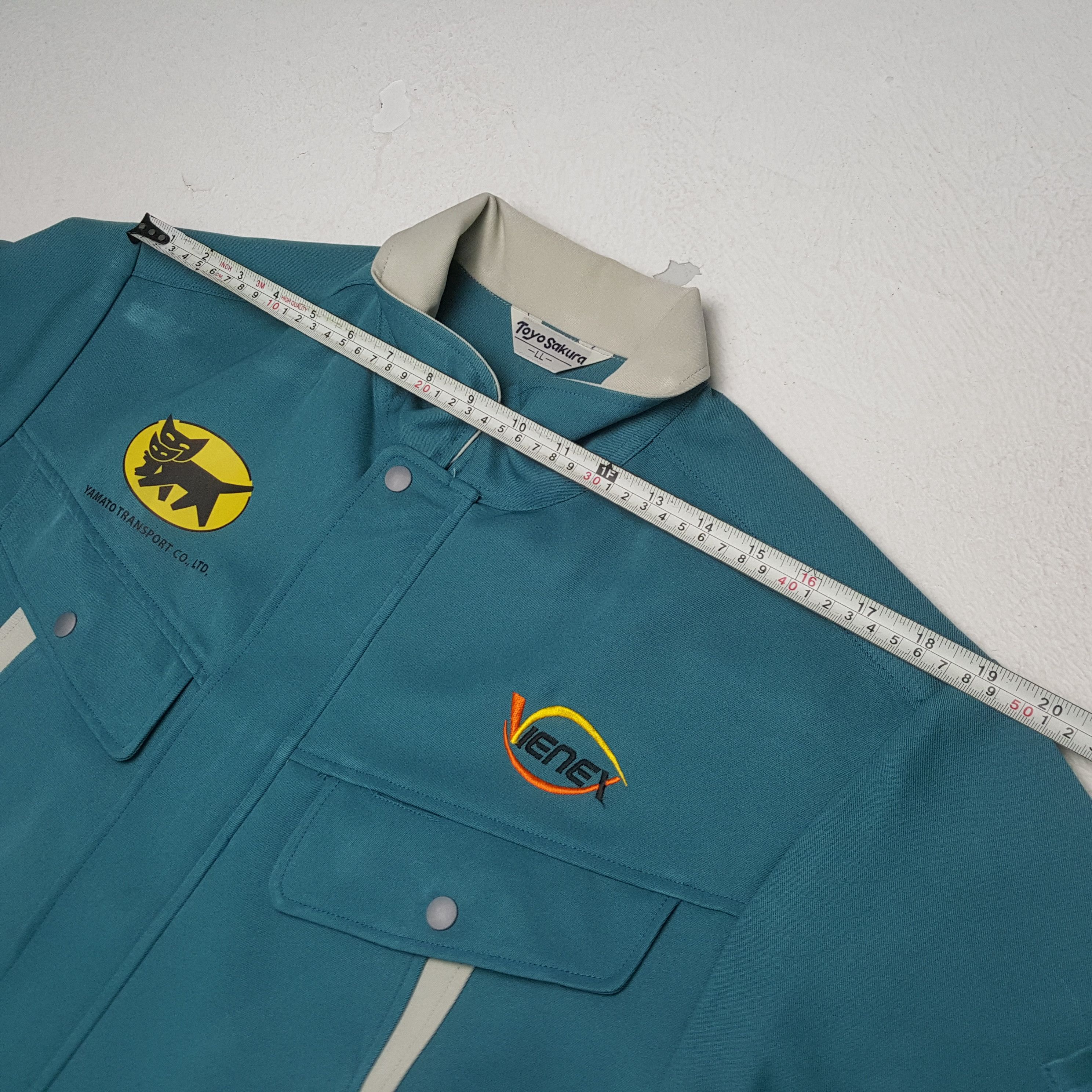 Japanese Brand × Vintage YAMATO TRANSPORT Japanese Workwear Custom Art Jacket Size US M / EU 48-50 / 2 - 5 Thumbnail