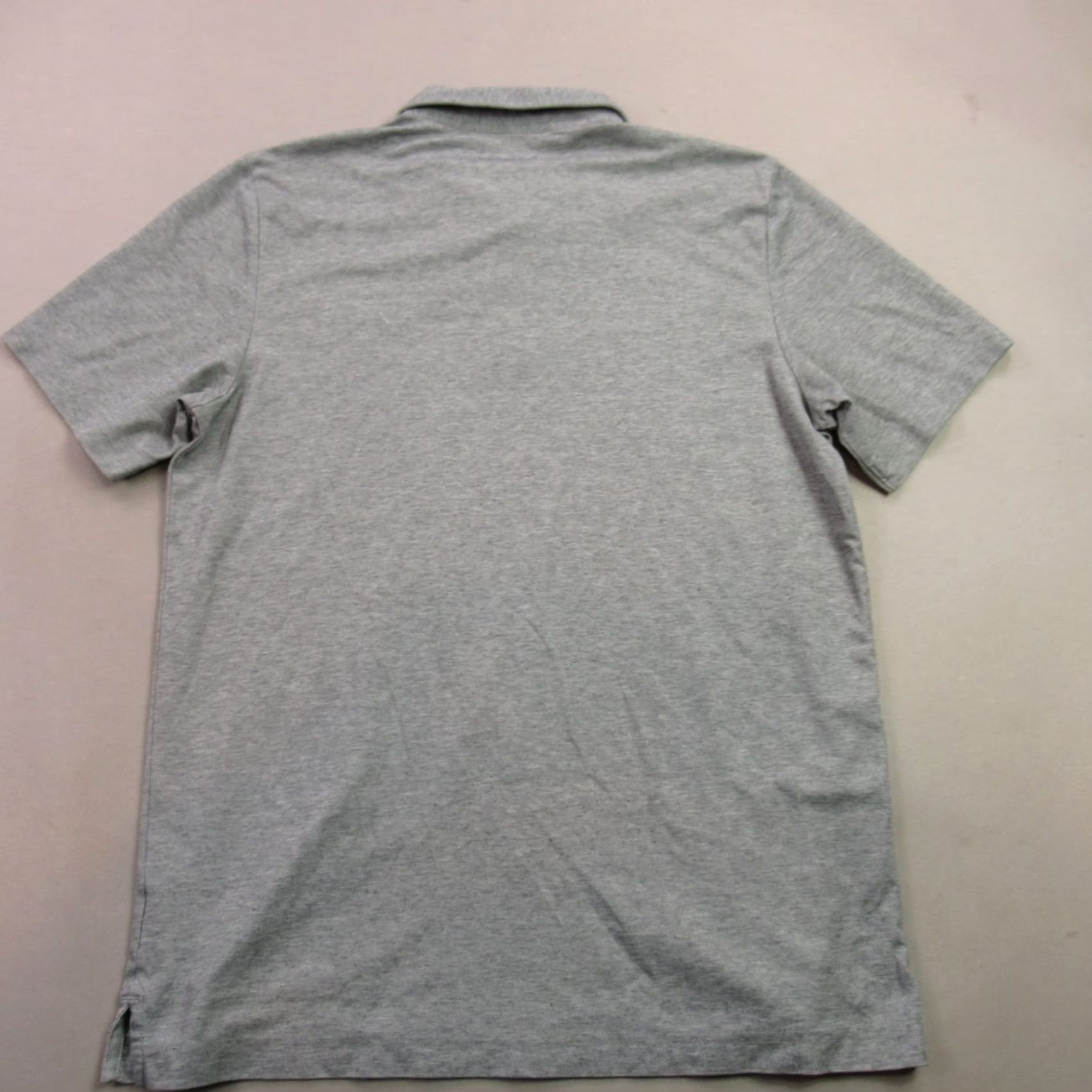 TravisMathew Travis Mathew Polo Golf Shirt Striped Gray Short Sleeve Lightweight | Mens L Shirt Size US L / EU 52-54 / 3 - 6 Thumbnail