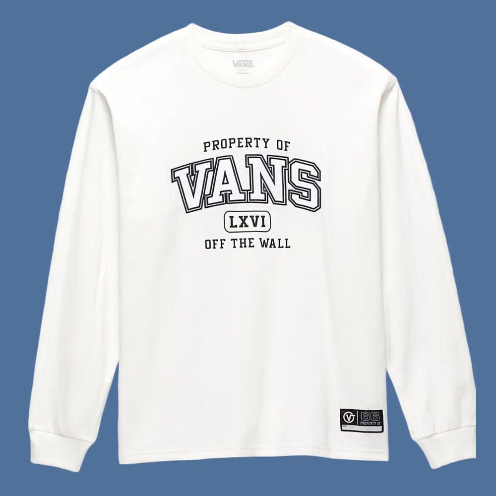 Vans Brand New Mens Vans Property Of Long Sleeve Shirt Marshmallow Size Medium Size US M / EU 48-50 / 2 - 1 Preview
