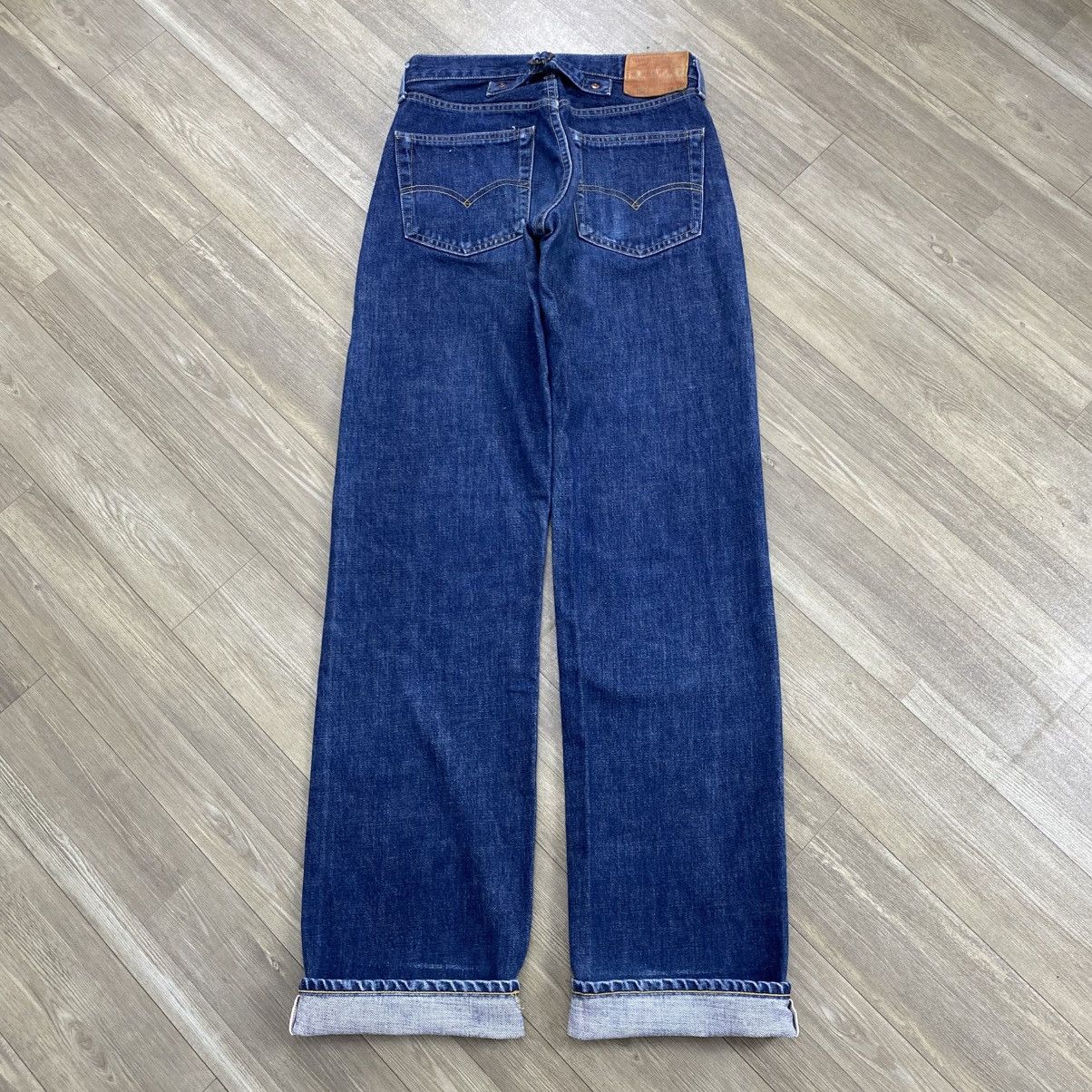 Levi's 🇯🇵 1990s Levis 702xx Selvedge Buckle Back Faded Blue Jeans Size US 27 - 21 Thumbnail