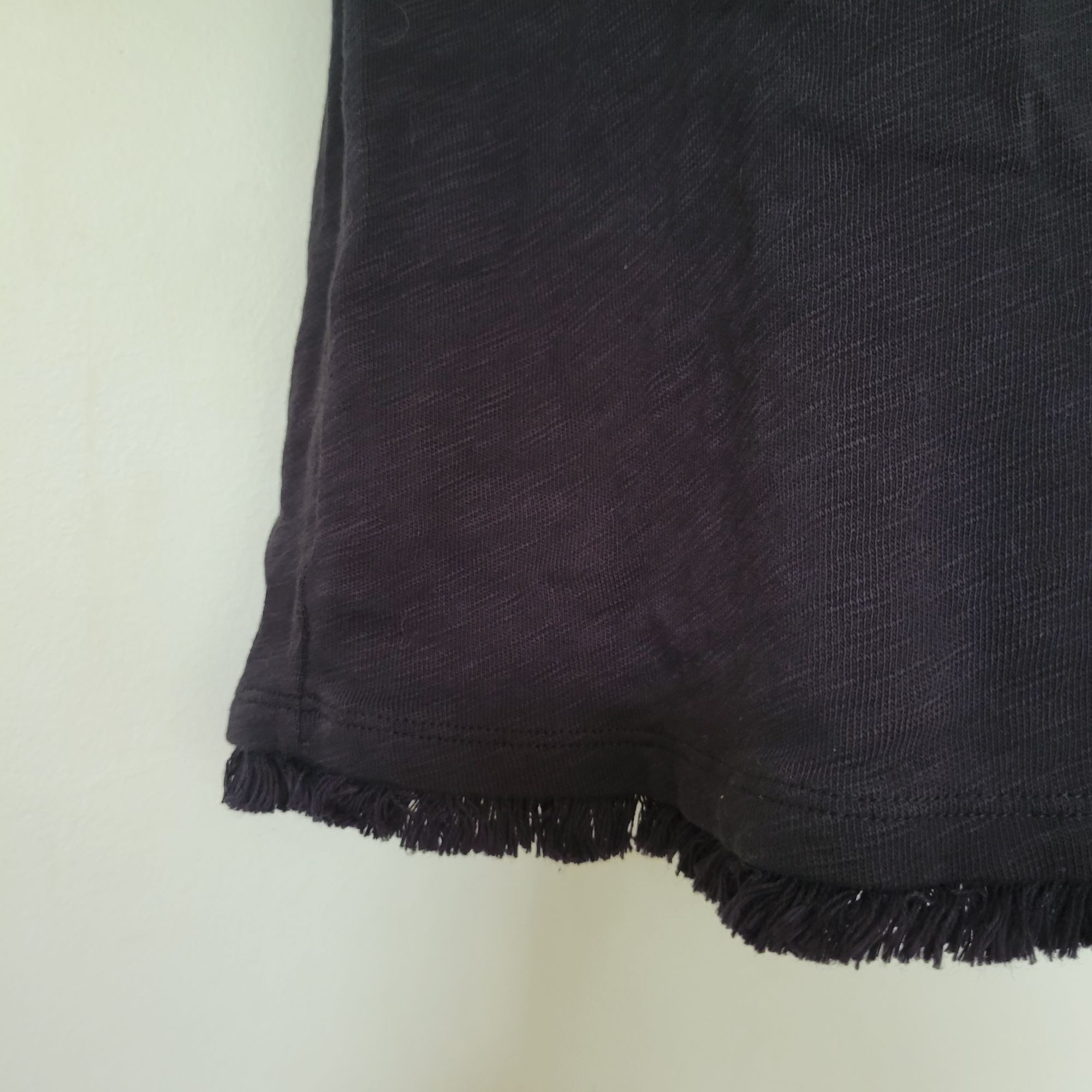 Vintage Spartina 449 Black MILA Fringe Dress Boat Neck Size S / US 4 / IT 40 - 5 Thumbnail