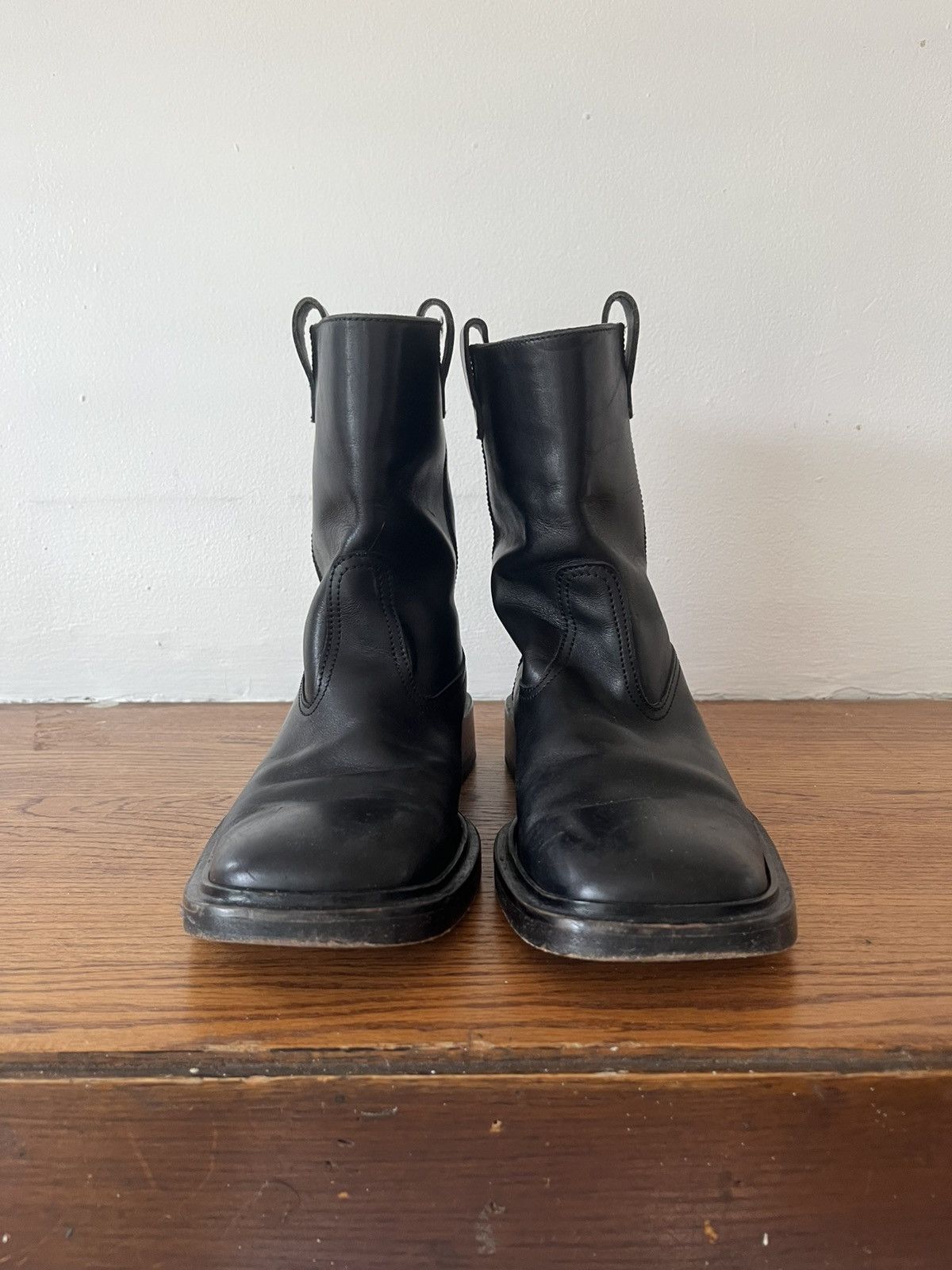 Gucci Tom Ford-era square toe boot | Grailed