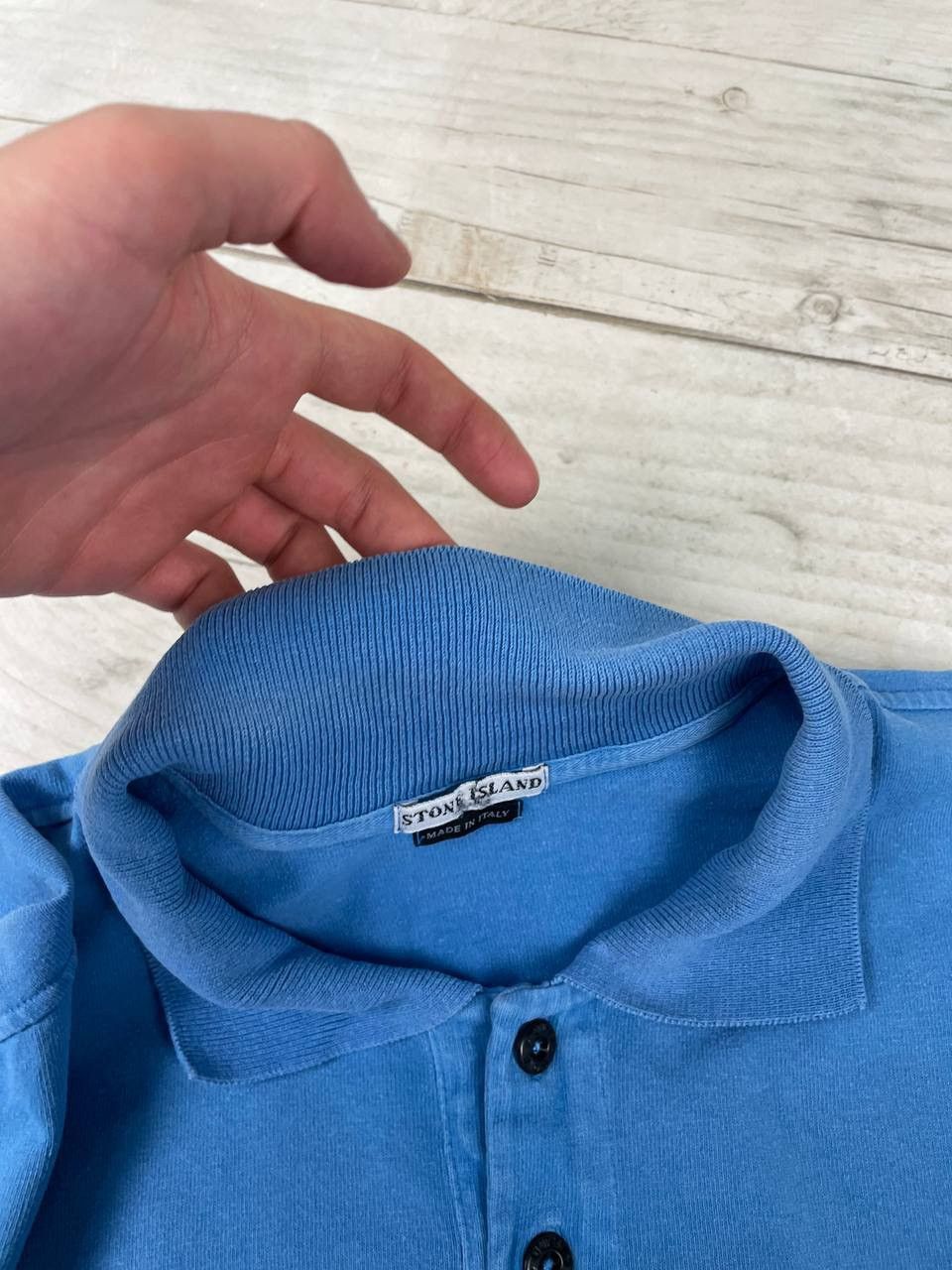 Stone Island Vintage Stone Island Polo Shirt 2004 Size US L / EU 52-54 / 3 - 11 Thumbnail