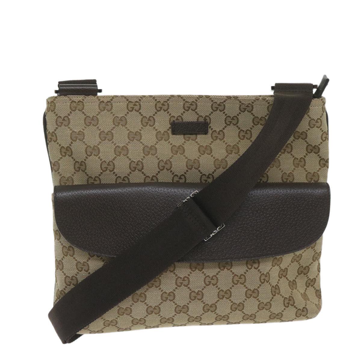Gucci Gg Canvas Beige Canvas Shoulder Bag (Pre-Owned) Size ONE SIZE - 1 Thumbnail