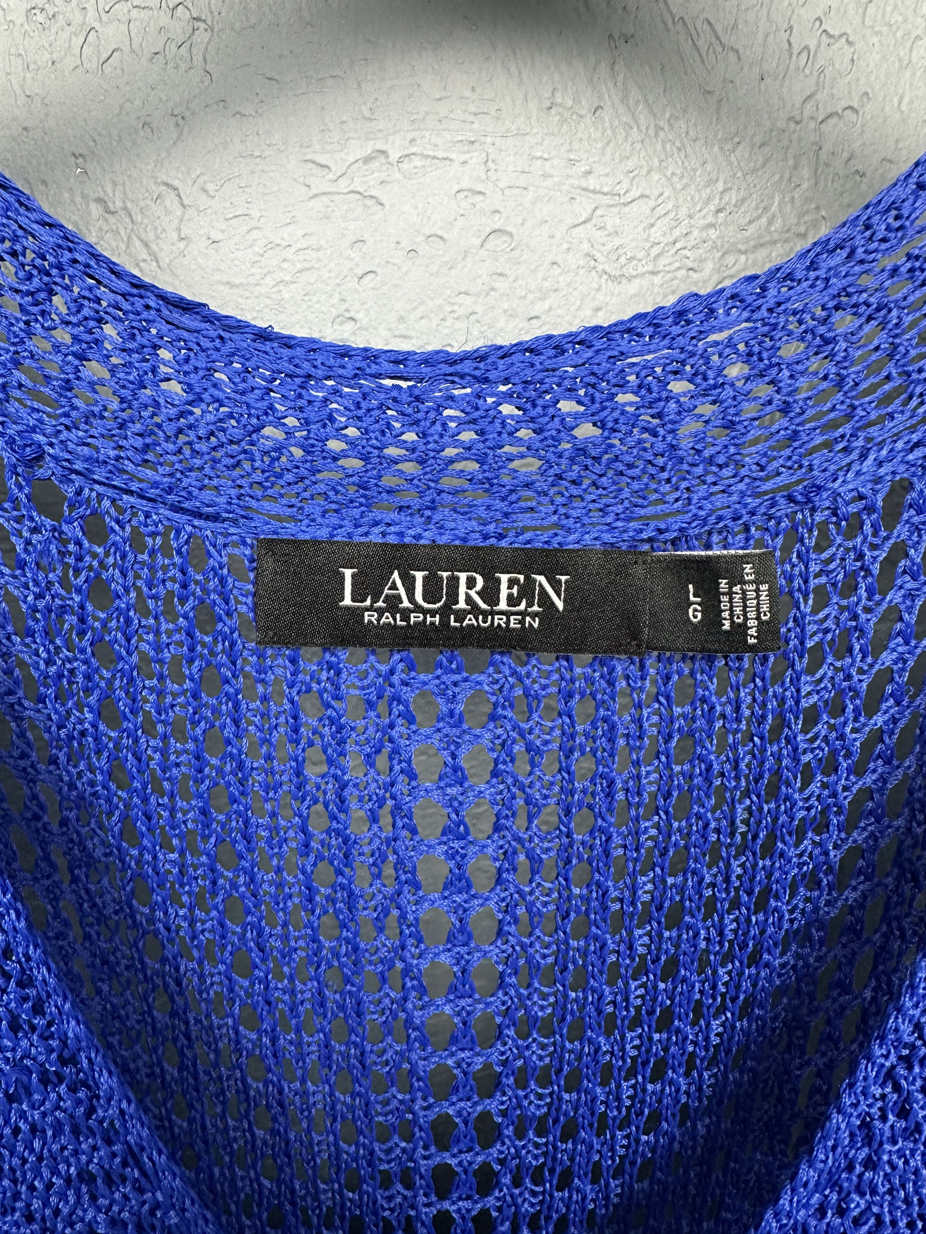 Ralph Lauren Black Label Polo Ralph Lauren Black Label Short Sleeve Mesh Dress Size L / US 10 / IT 46 - 3 Thumbnail