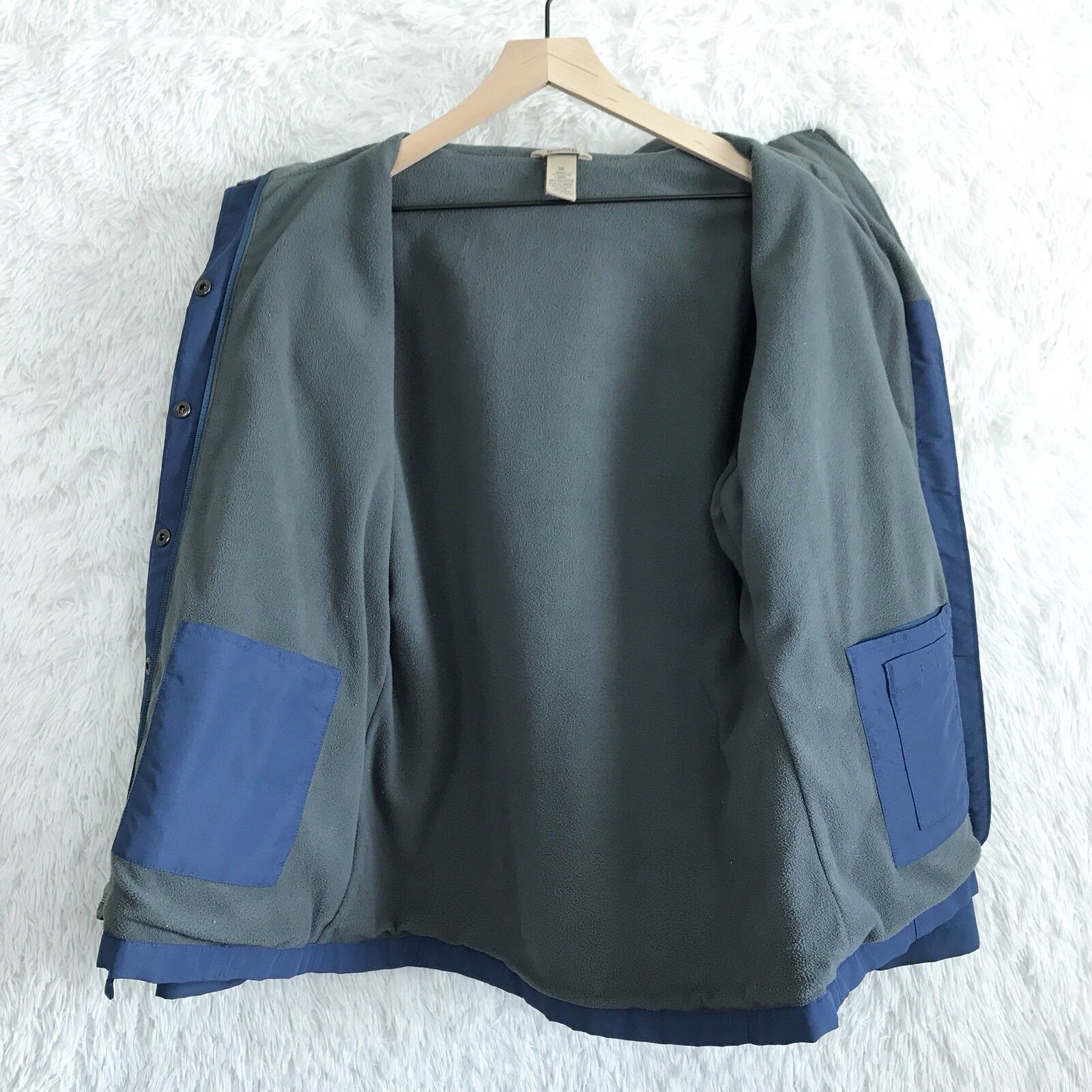 Duluth Trading Company Duluth Trading Nylon Jacket Blue Fleece Lined Womens Medium Size M / US 6-8 / IT 42-44 - 5 Thumbnail