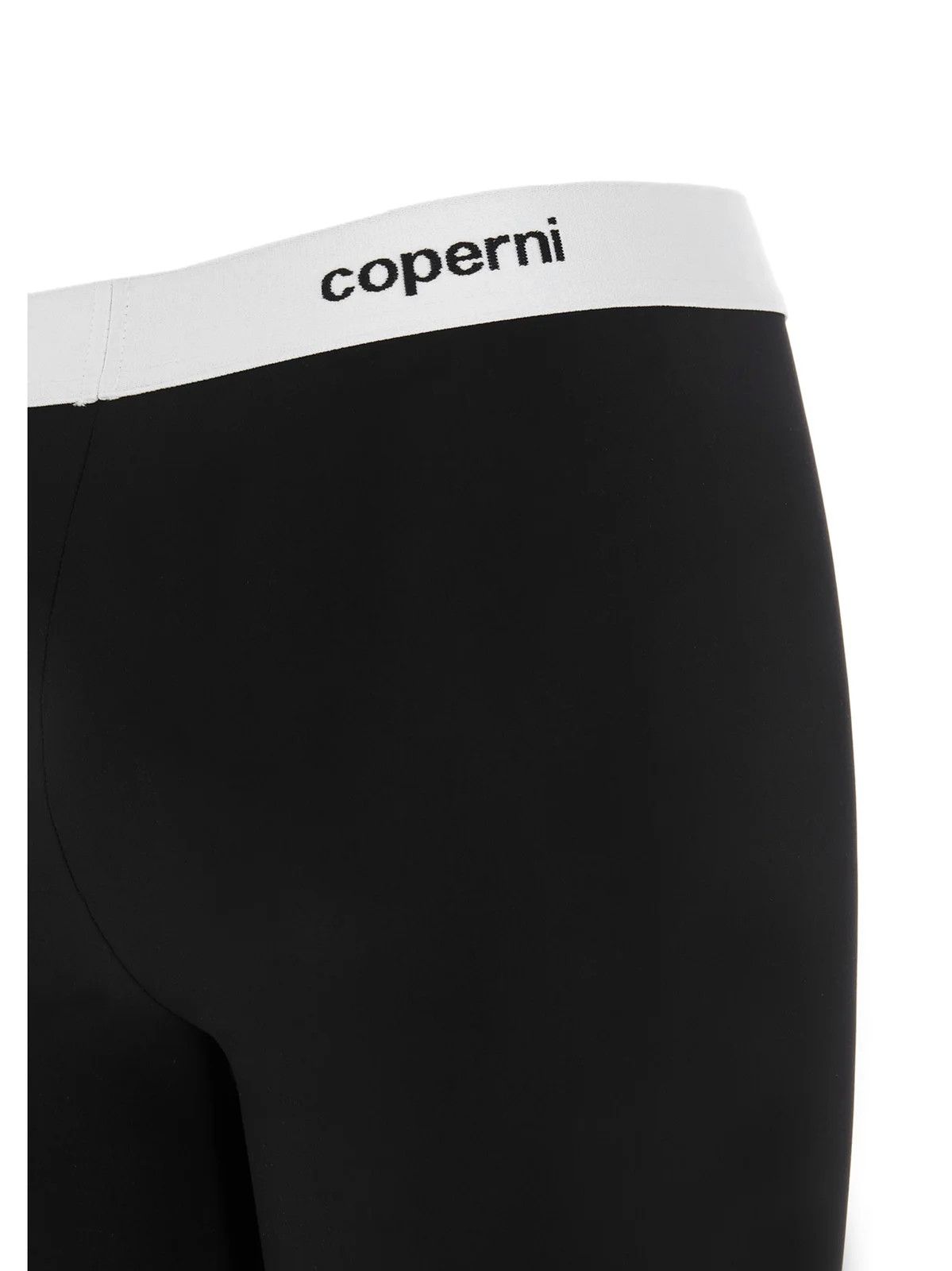 Coperni o1mle0524 Logo Band Leggings in Black Size 24" / US 00 / IT 34 - 3 Thumbnail