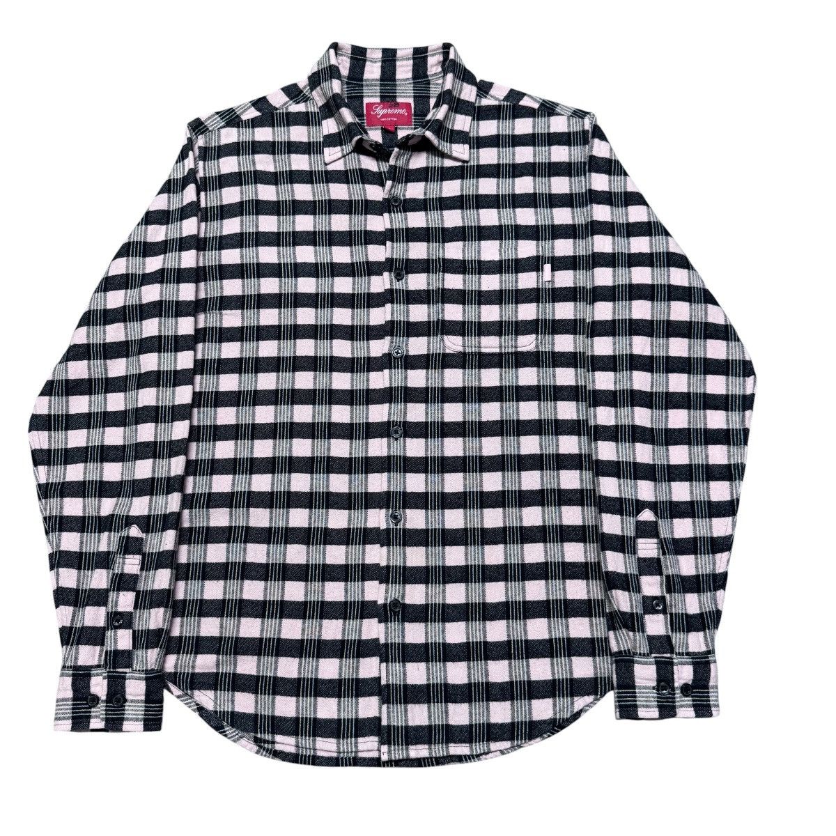 Supreme Supreme Flannel Shirt Size US S / EU 44-46 / 1 - 1 Thumbnail