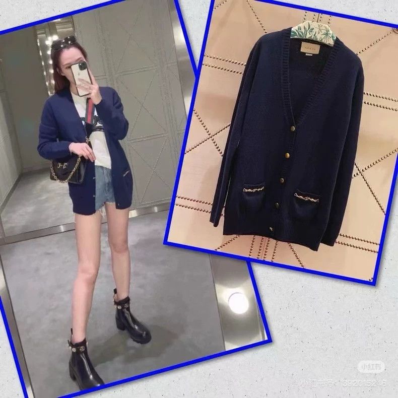 Gucci Gucci Cashmere cardigan sweater 2502-Nextarrow Size US S / EU 44-46 / 1 - 6 Thumbnail