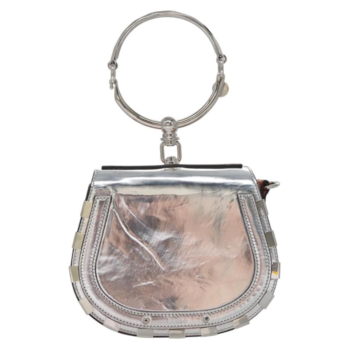 Chloe Chloe Nile Crossbody Bag Mirror Leather Size ONE SIZE - 1 Thumbnail