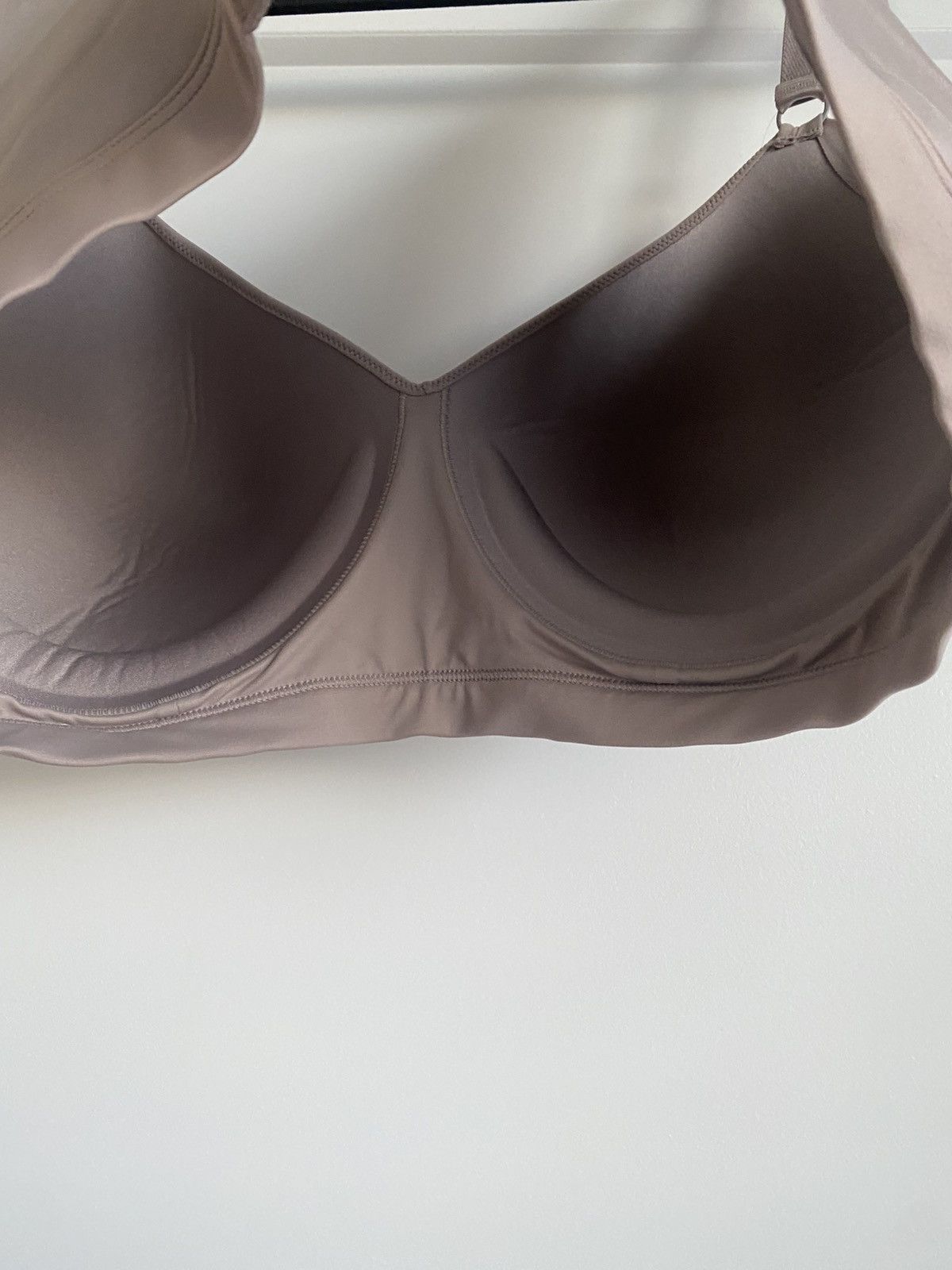 Warner Bros NWT Warner's No Side Effects wire free bra Mink grey 2XL Size ONE SIZE - 9 Thumbnail