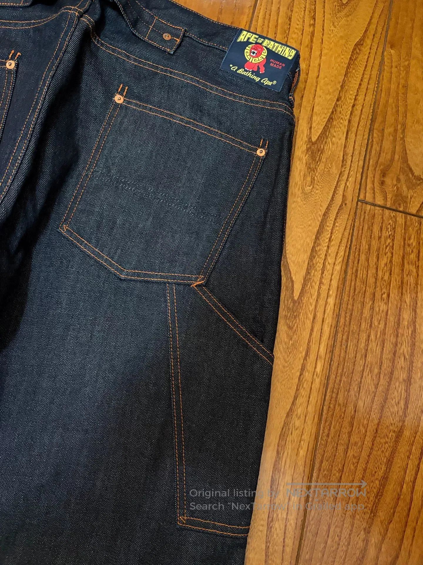 Bape BAPE Floral Print Cargo Jeans XL Size. Size US 36 / EU 52 - 6 Thumbnail