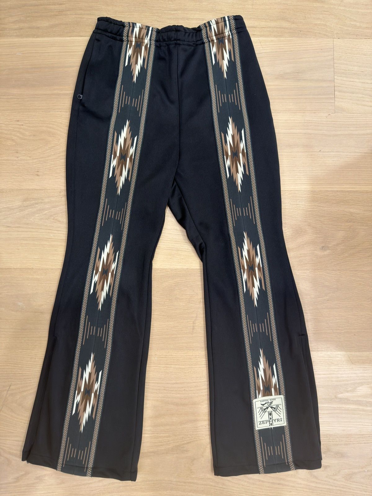 Kapital Kapital Jersey Kochi Track Pants Black Zephyr Size US 34 / EU 50 - 5 Thumbnail