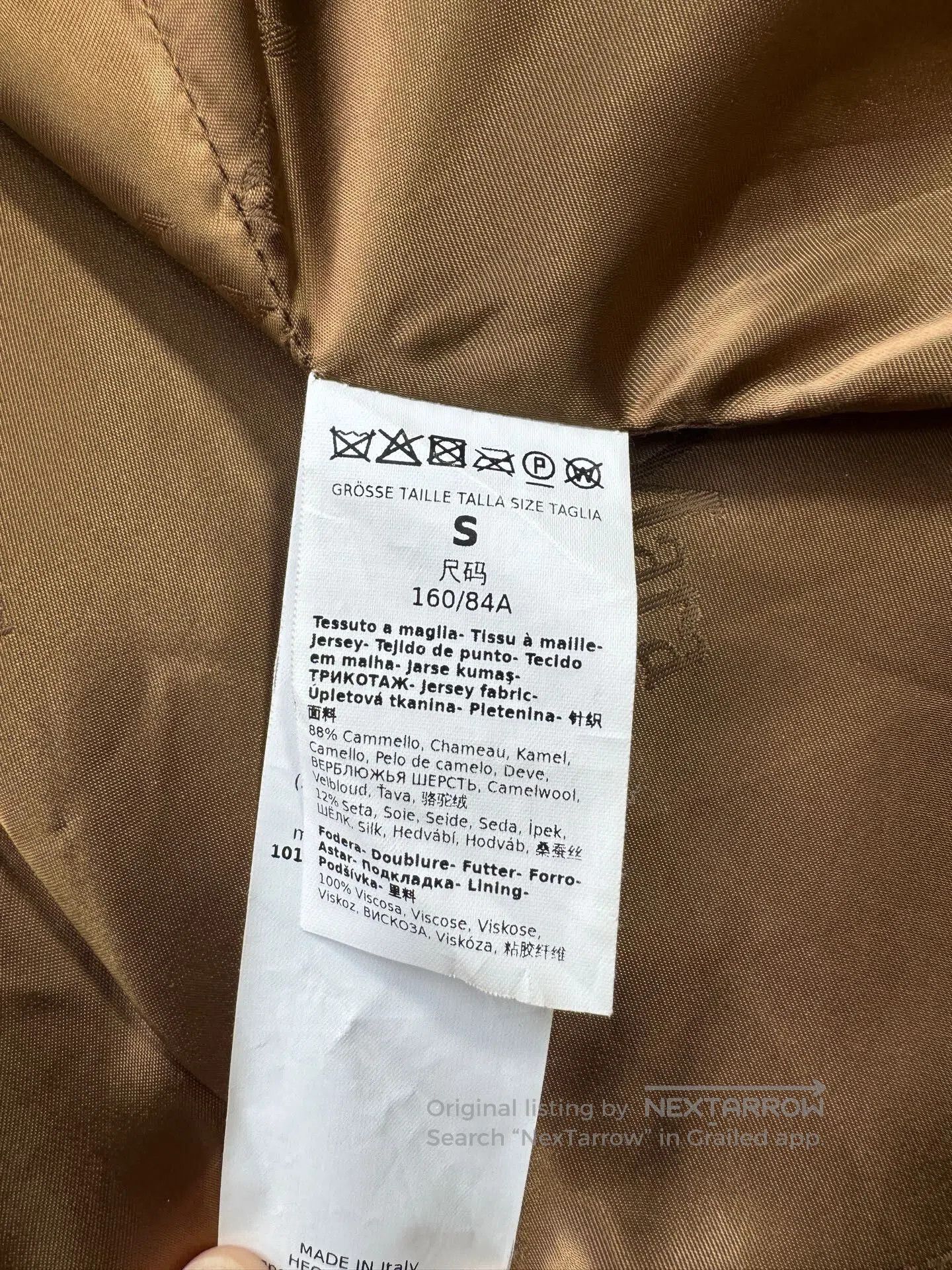 Max Mara MaxMara Brown Teddy Coat Size S. Size S / US 4 / IT 40 - 4 Thumbnail