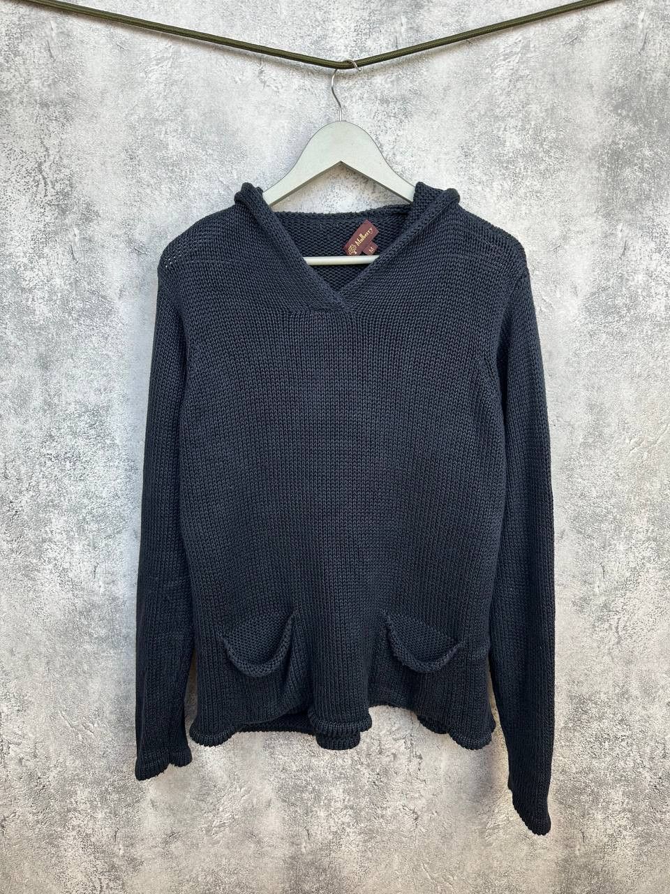 Mulberry Mulberry Luxury Knit Hoodie Jumper Vintage Rare Hand-Finishe Size US M / EU 48-50 / 2 - 1 Thumbnail
