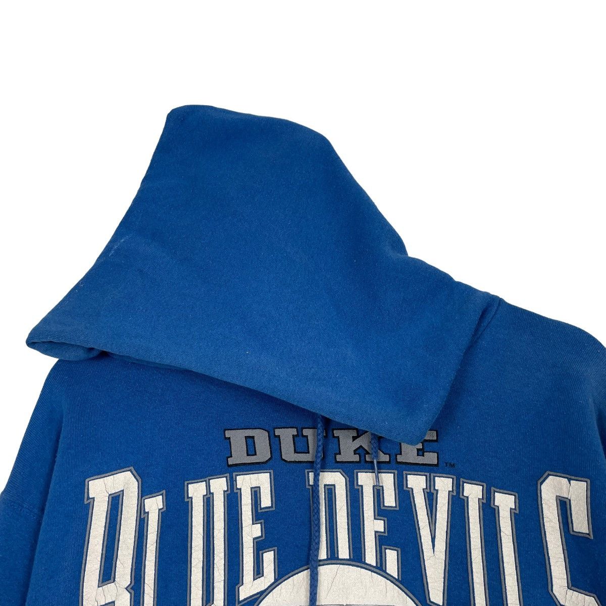 Vintage 💥DUKE BLUE DEVIL USA BIG LOGO HOODIE SWEATER Size US L / EU 52-54 / 3 - 4 Thumbnail