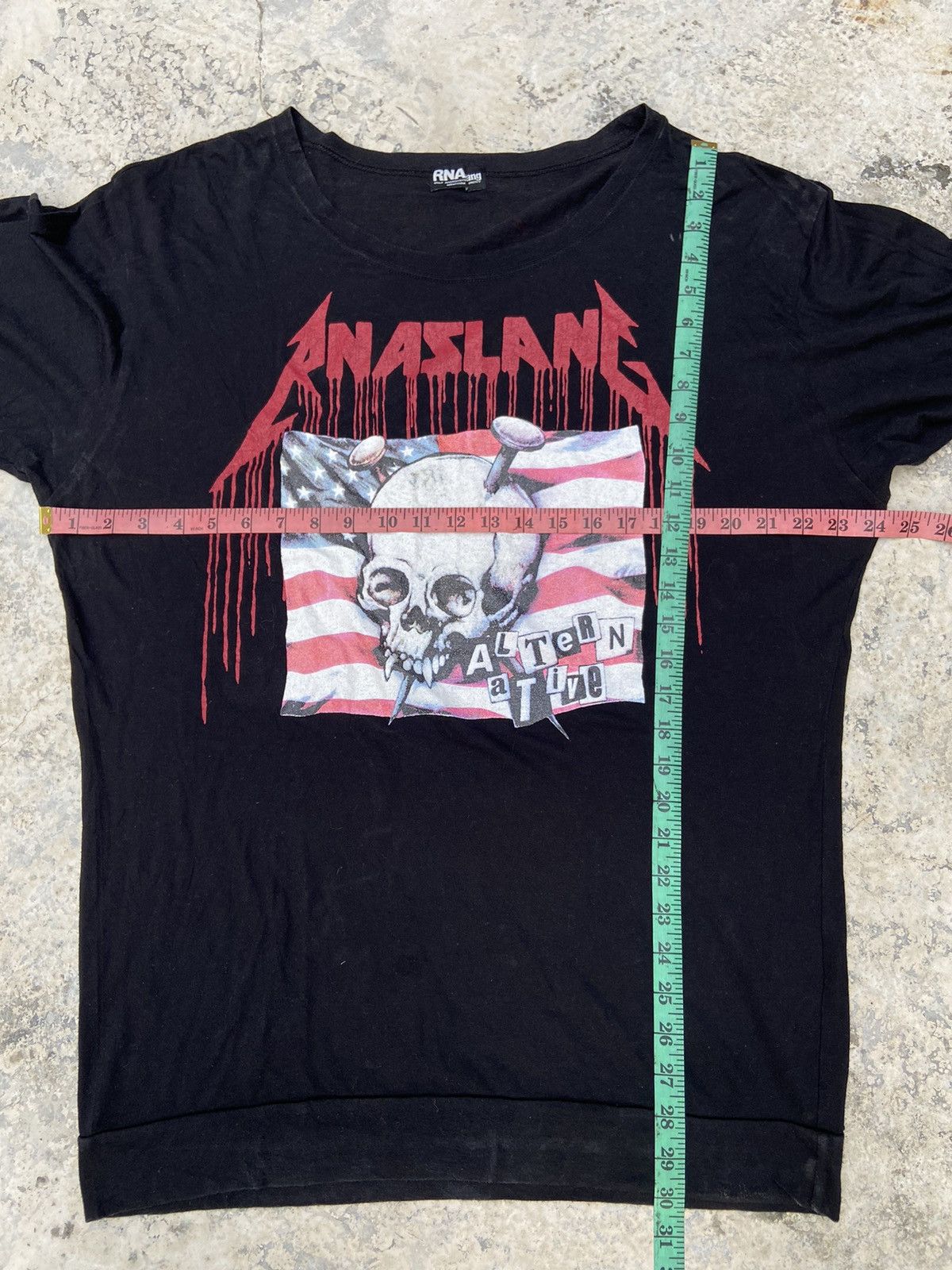 Hysteric Glamour 2000s RNA SLANG punk skull long sleeve t-shirt Size XL / US 12-14 / IT 48-50 - 11 Thumbnail