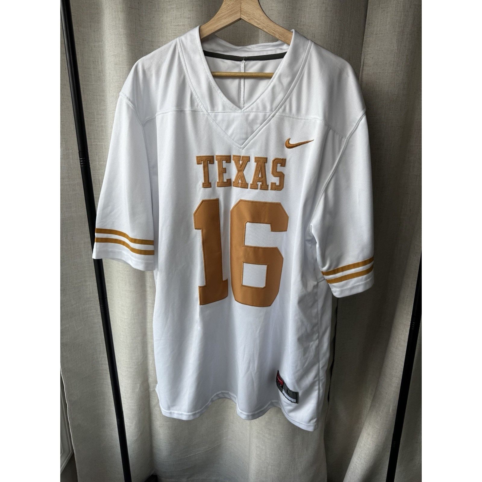Nike Nike Team Texas Longhorns #16 Manning Jersey (L) Vintage Size US L / EU 52-54 / 3 - 2 Thumbnail