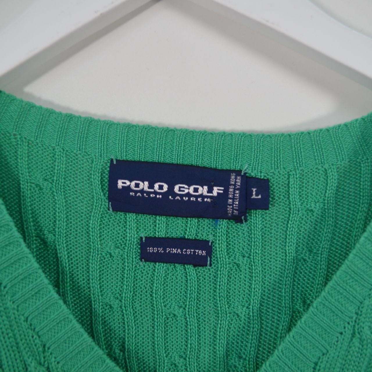 Polo Ralph Lauren Polo Gold Green Knit Size US L / EU 52-54 / 3 - 2 Thumbnail
