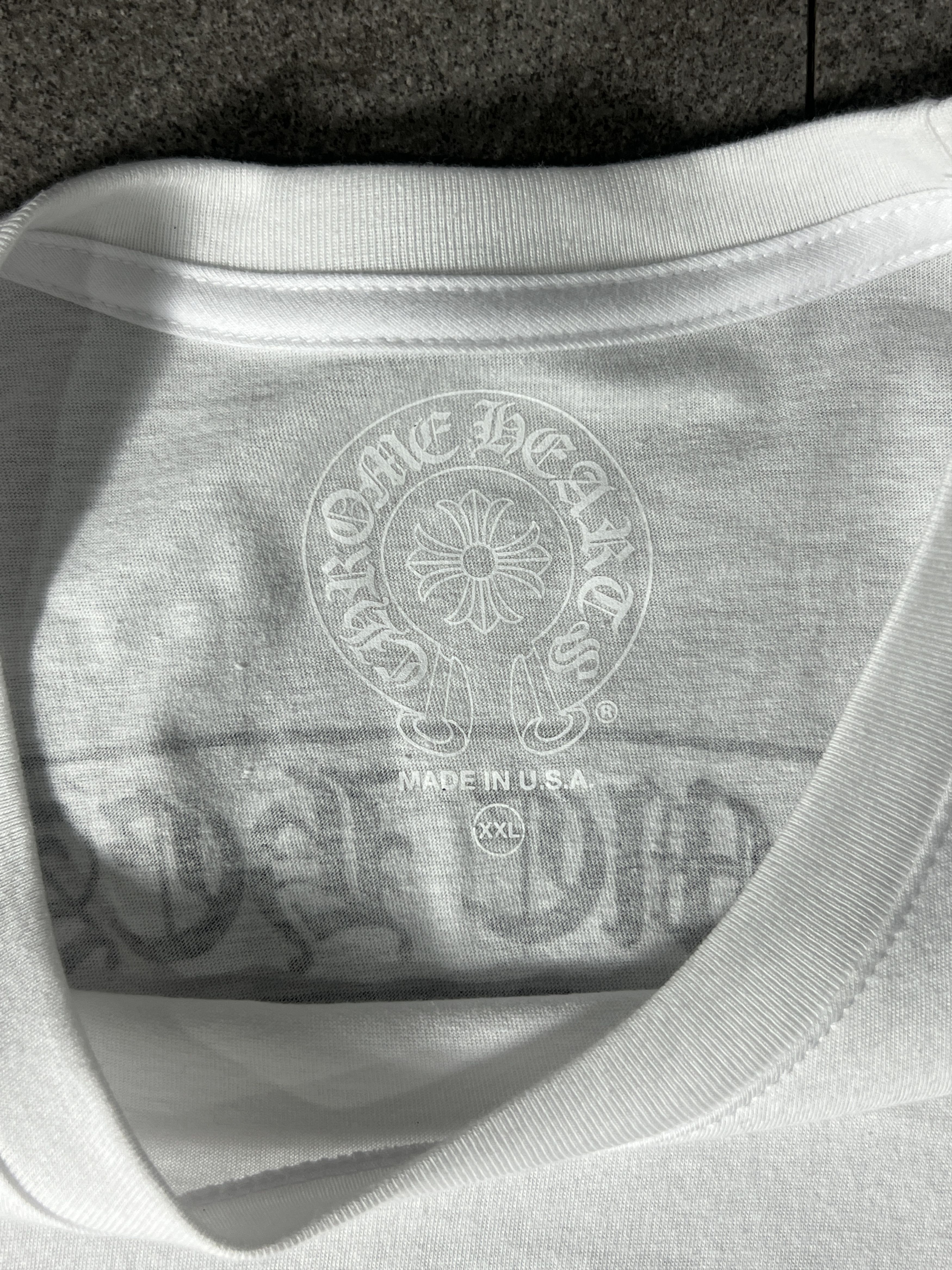 Chrome Hearts Chrome Hearts Osaka Pocket Tee White Size XXL Size US XXL / EU 58 / 5 - 3 Thumbnail