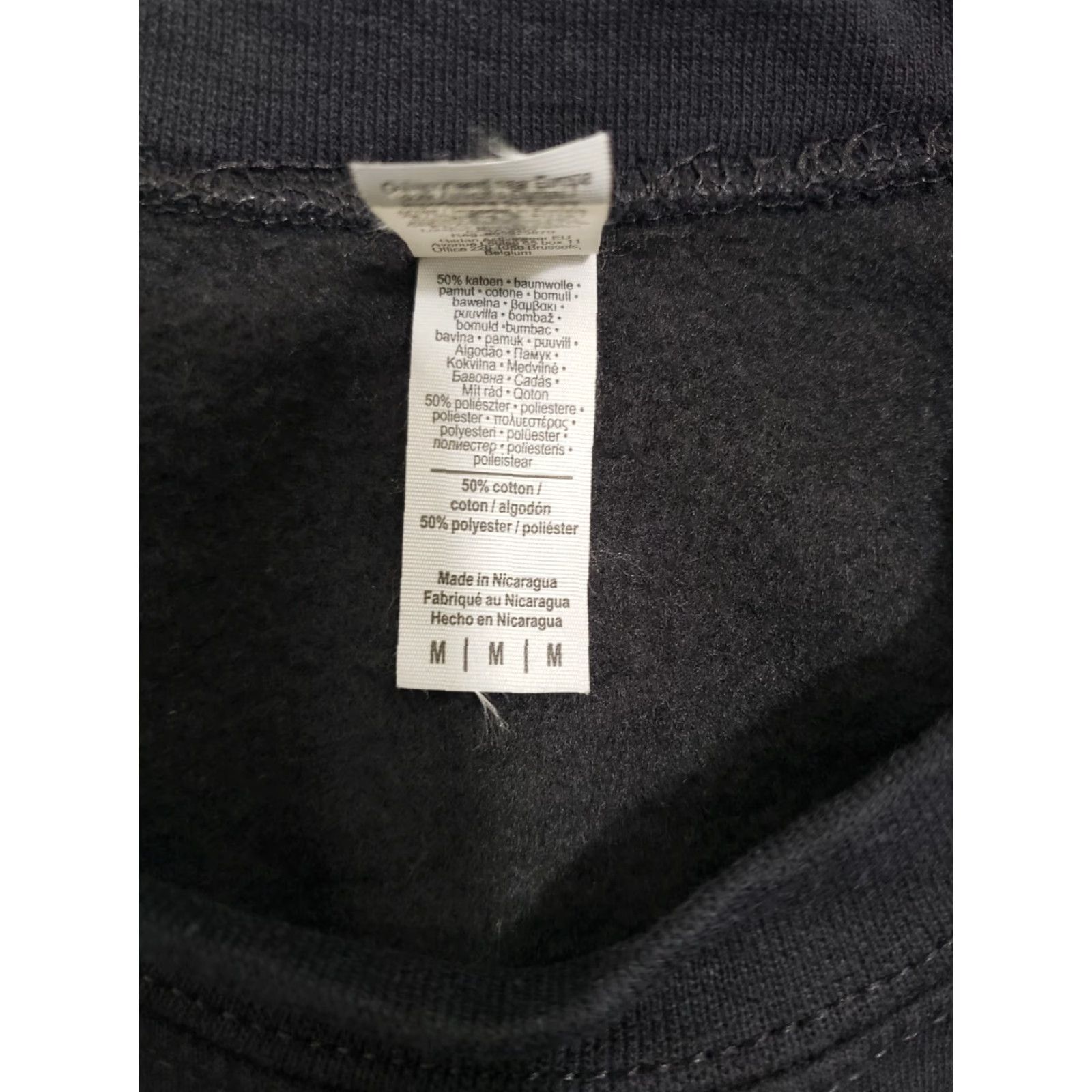 Gildan Gildan Heavy Blend Sweatshirt Pullover Crewneck Size M Black Size US M / EU 48-50 / 2 - 5 Thumbnail