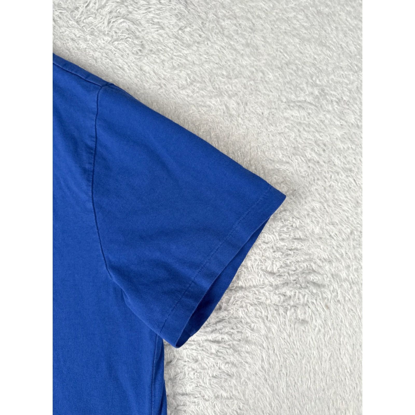 Ralph Lauren Ralph Lauren Classic Fit Crew Neck Shirt Adult Large Blue Slim Cotton Short Sleeve Mens Size US L / EU 52-54 / 3 - 2 Thumbnail