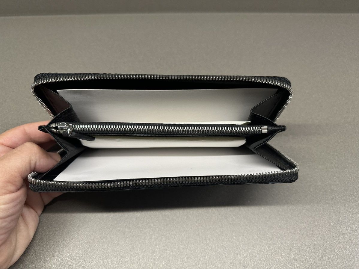 MCM MCM Visetos Large Zip Around Wallet Black Size ONE SIZE - 7 Thumbnail