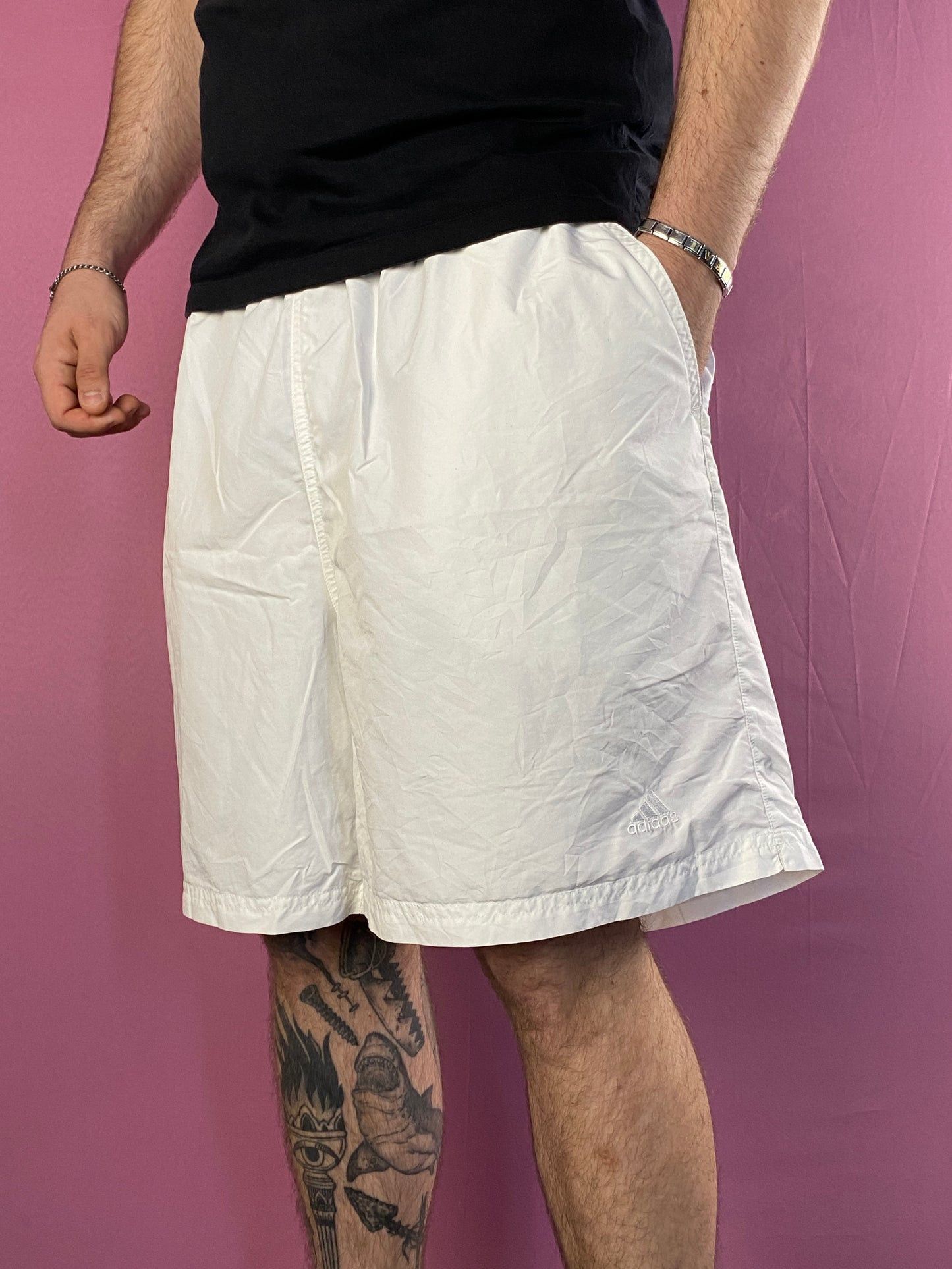 Adidas Adidas Vintage Men's Sport Shorts - XL Size US 36 / EU 52 - 1 Thumbnail