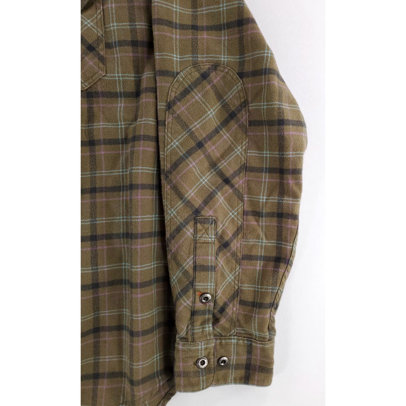 Howler Brothers Howler Brothers Flannel Button Up Shirt Plaid Green Long Sleeve Mens L Size US L / EU 52-54 / 3 - 2 Thumbnail