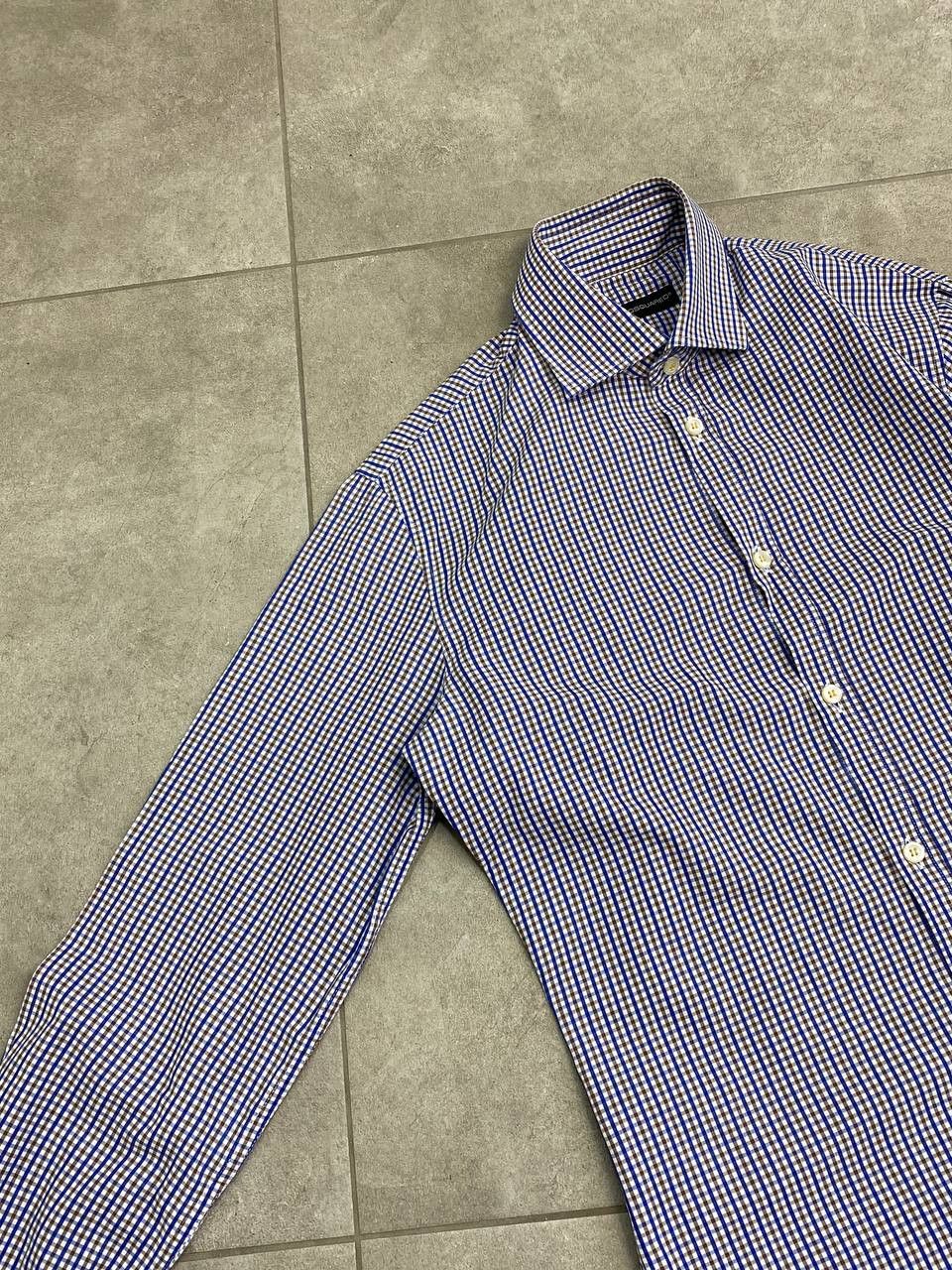Dsquared2 Vintage Dsquared2 Dean Dan Embroidered Logo Check Shirt Size US S / EU 44-46 / 1 - 5 Thumbnail