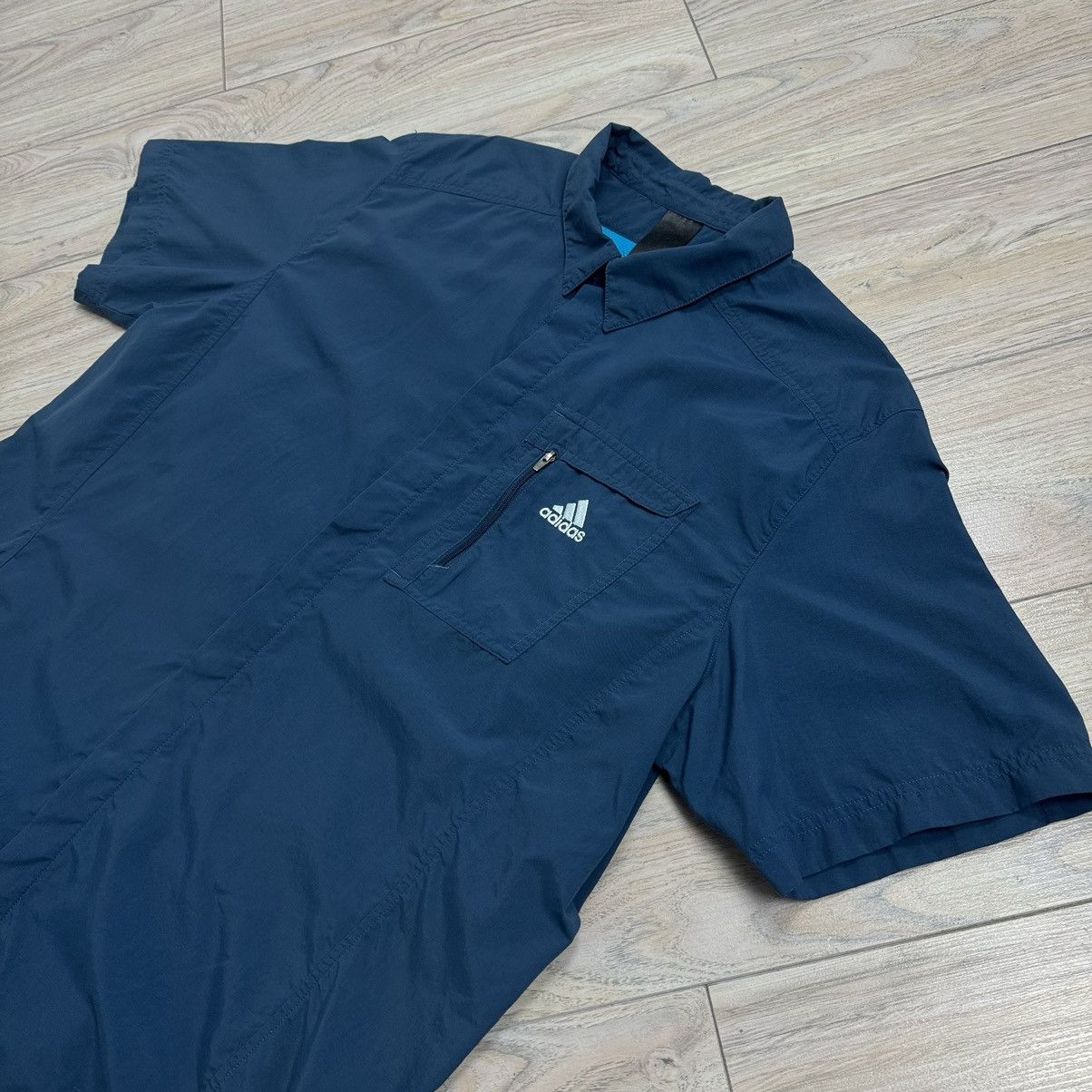 Adidas Vintage Adidas Y2K 00s Short Sleeve Utility Multi Pocket Tee Size US XL / EU 56 / 4 - 3 Thumbnail