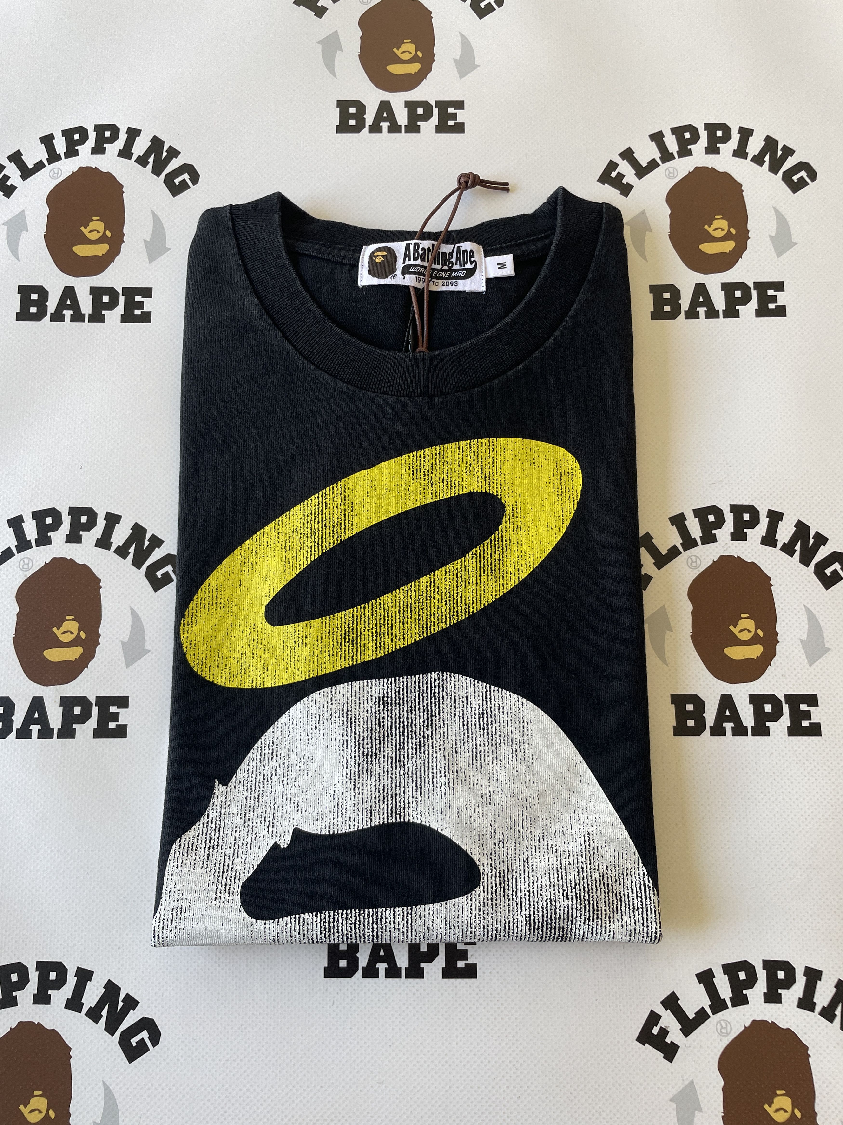ベイプ ユニオン BAPE UNION WASHED APE HEAD TEE BAPE X UNION WASHED APE HEAD TEE