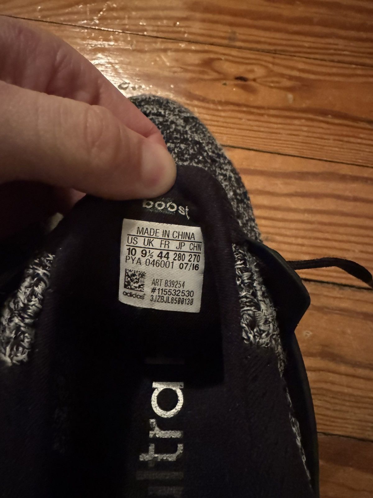 Adidas × Reigning Champ Adidas x Reigning Champ Ultraboost Size US 10 / EU 43 - 3 Thumbnail