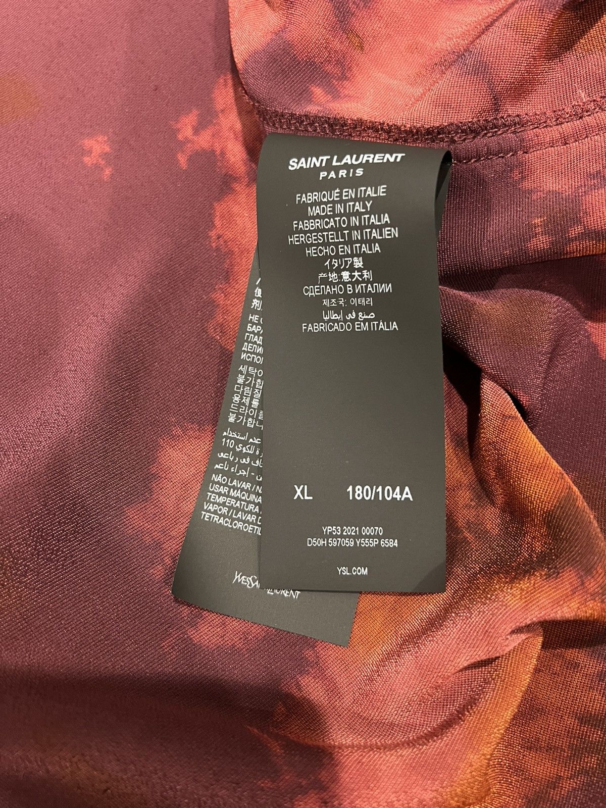 Saint Laurent Paris × Yves Saint Laurent YSL Saint Laurent classic western shirt (men XL) Size US XL / EU 56 / 4 - 6 Thumbnail