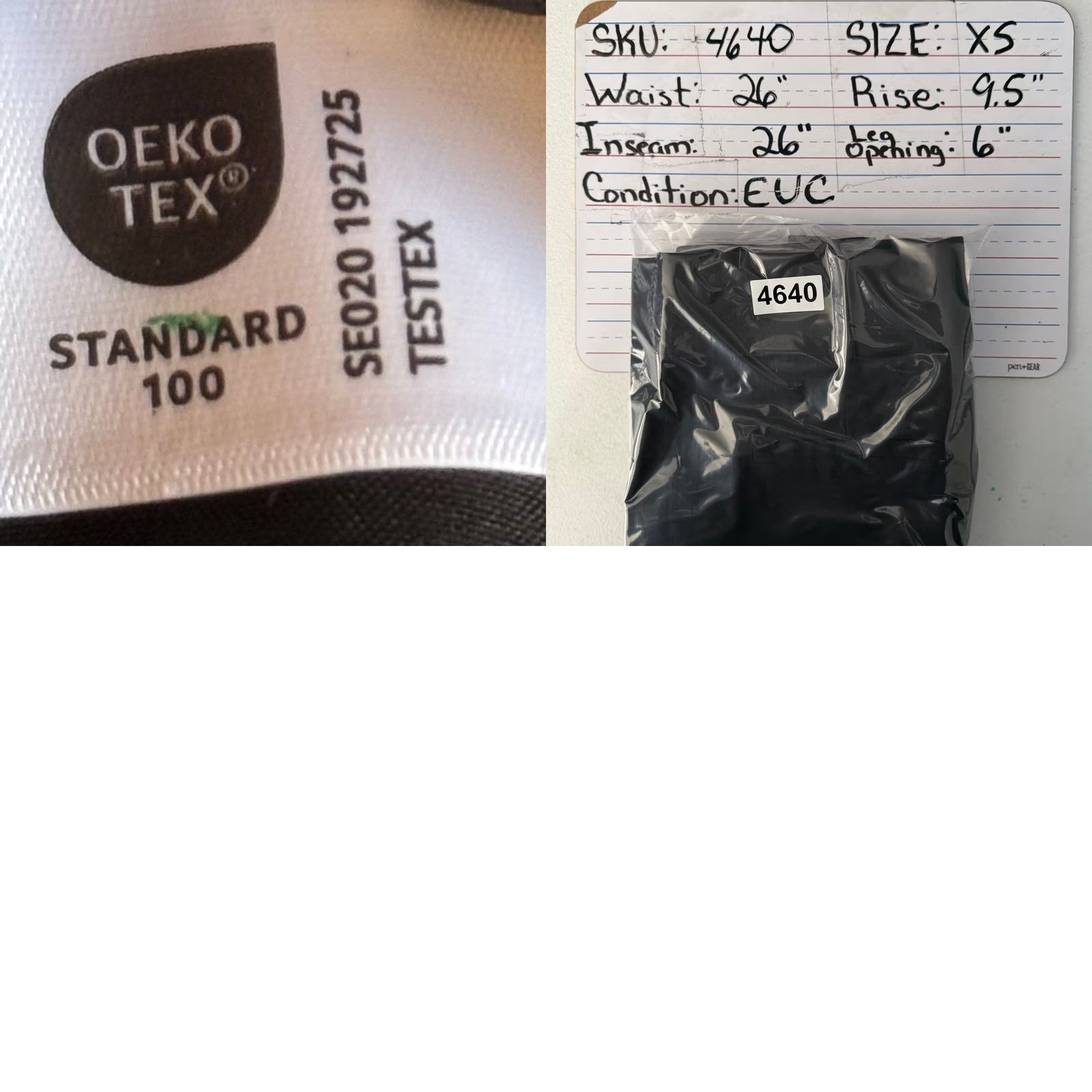 Vintage VINTAGE? No. Simply Vera Vera Wang Pants Black Stretch Office XS Slim? Size 26" / US 2 / IT 38 - 8 Thumbnail