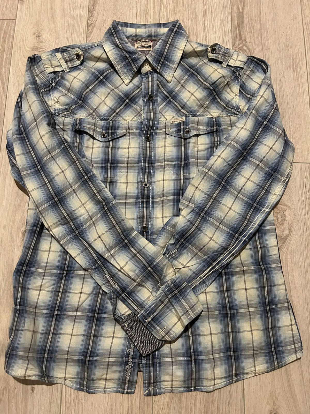 Tommy Hilfiger Heritage Hilfiger Denim basic striped shirt Size US M / EU 48-50 / 2 - 1 Thumbnail