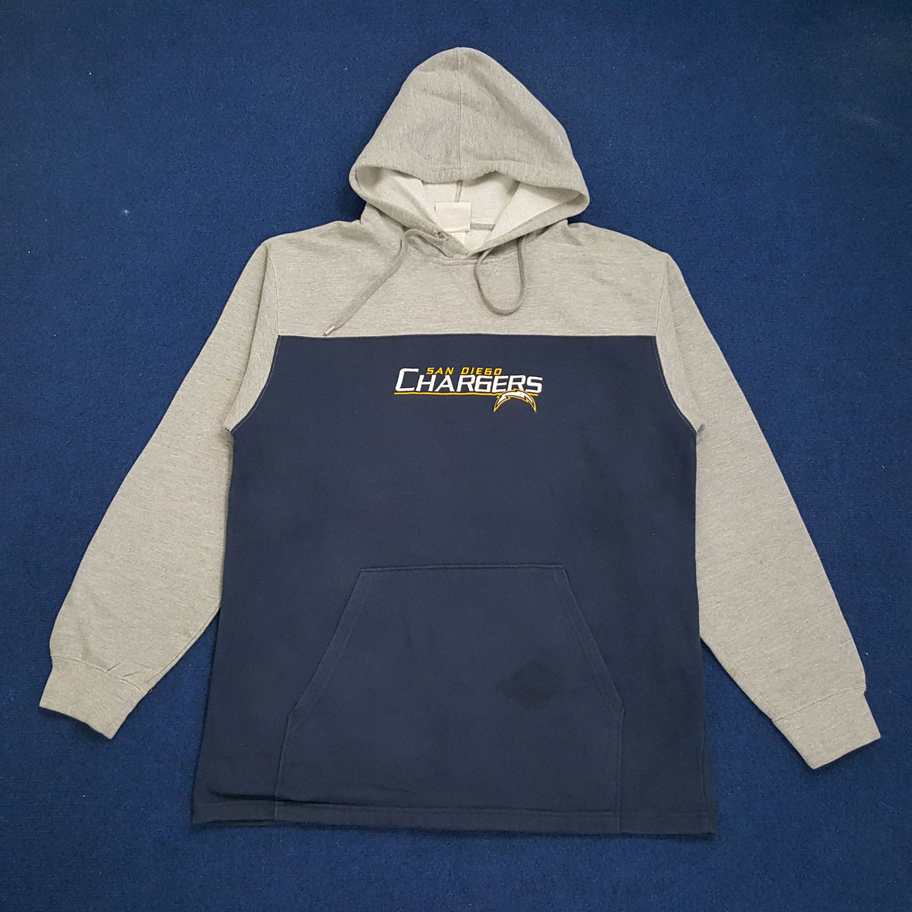 NFL × Vintage Vintage NFL San Diego Chargers American Football Team Hoodie Size US M / EU 48-50 / 2 - 1 Thumbnail