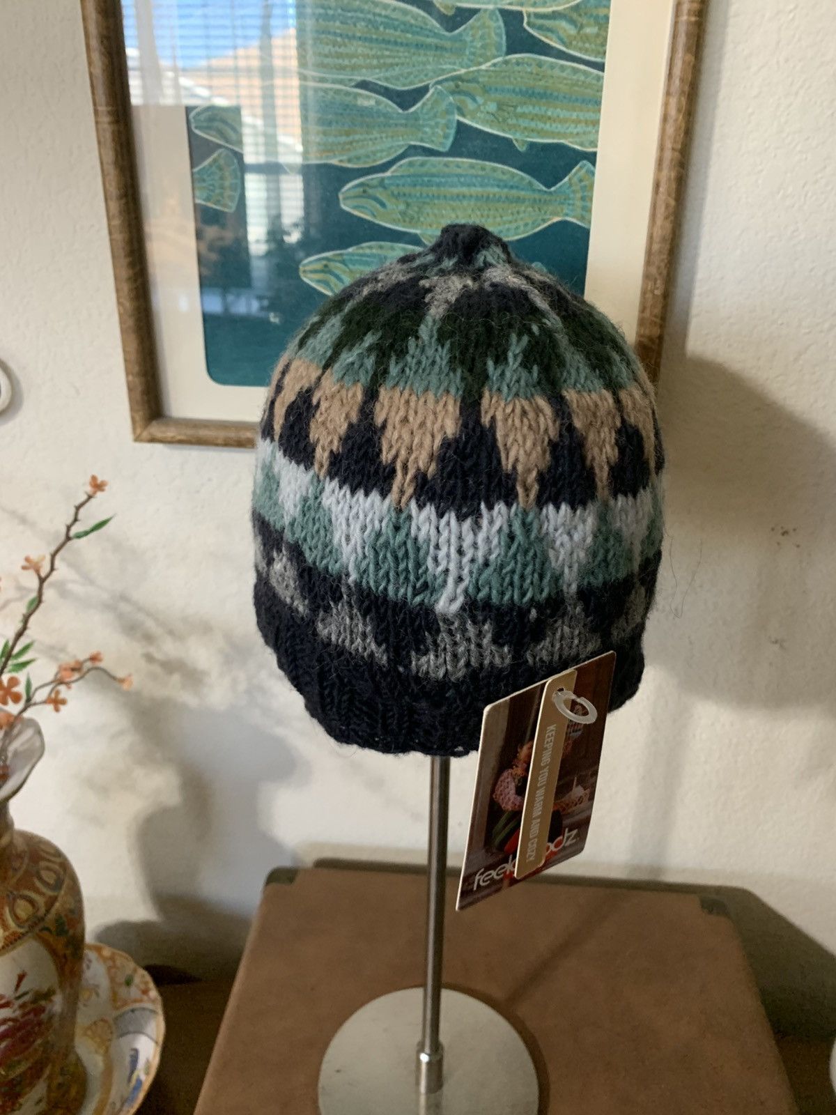 Artisan Outfitters × Handmade Feelgoodz Artisan Project Jaya Morning Beanie nwt Size ONE SIZE - 1 Thumbnail