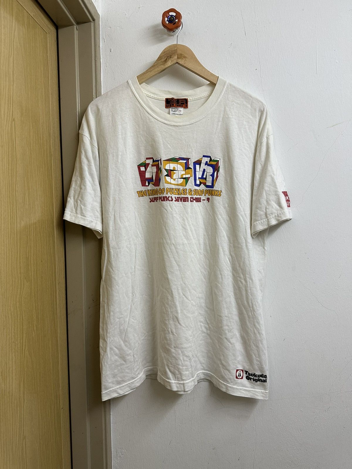 Anvil Vintage Rubik's Cube Surf Punks Tshirt Size US L / EU 52-54 / 3 - 1 Thumbnail