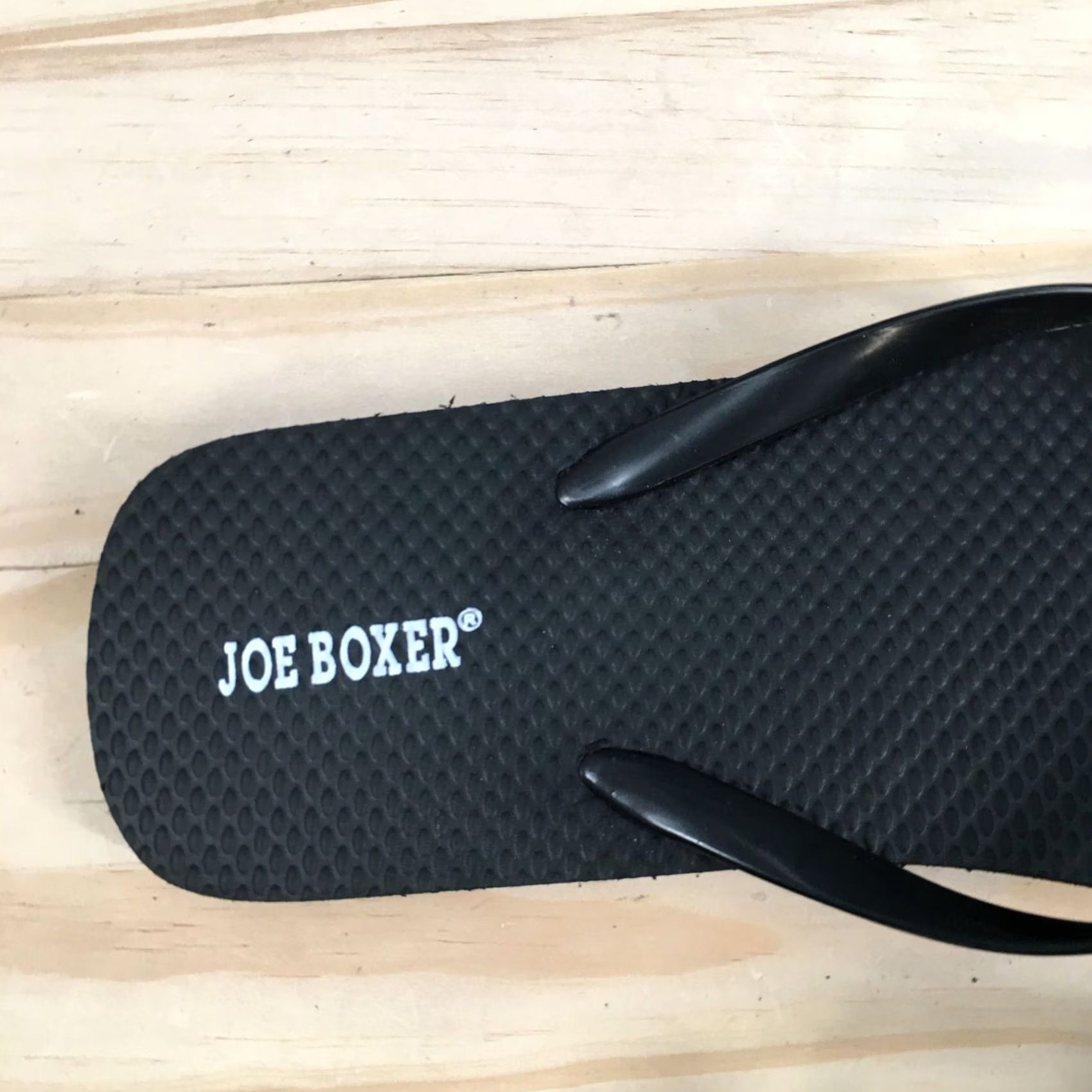 Joe Boxer Joe Boxer Sandals Womens 9-10 Casual Comfort Slip On Flip Flops Black Size US 9 / IT 39 - 7 Thumbnail