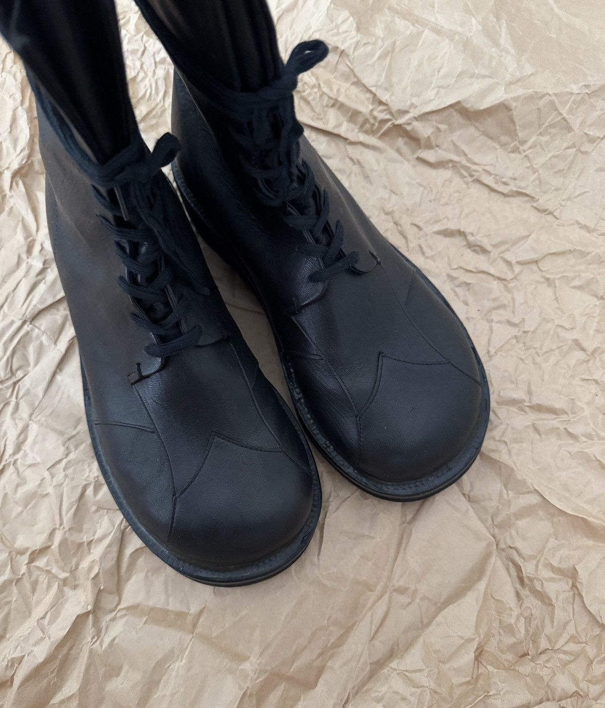 Takahiromiyashita The Soloist. TAKAHIROMIYASHITA THE SOLOIST black leather Size US 9.5 / EU 42-43 - 5 Thumbnail