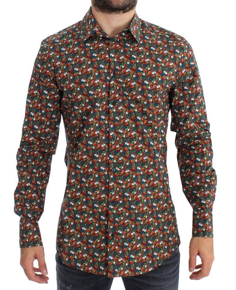 Dolce & Gabbana o1y0125 Patterned Shirt in Multicolor Size US L / EU 52-54 / 3 - 1 Thumbnail