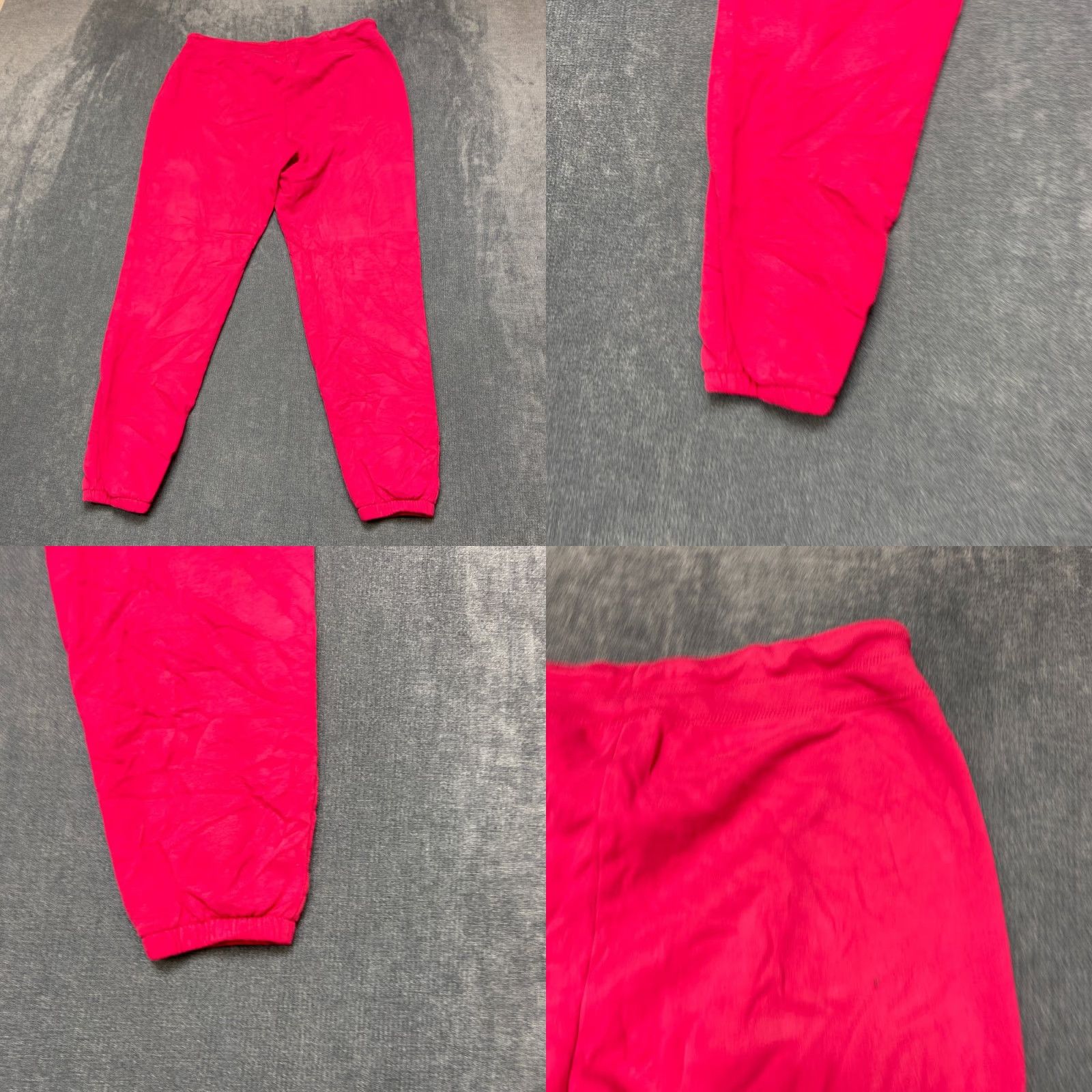 Gap Gap Sweatpants Women M Pink Fleece Lined Drawstring Tapered Leg Winter Cozy - Breathable, Comfort, Casual, Travel, Workwear - Gap Size 32" / US 10 / IT 46 - 9 Thumbnail