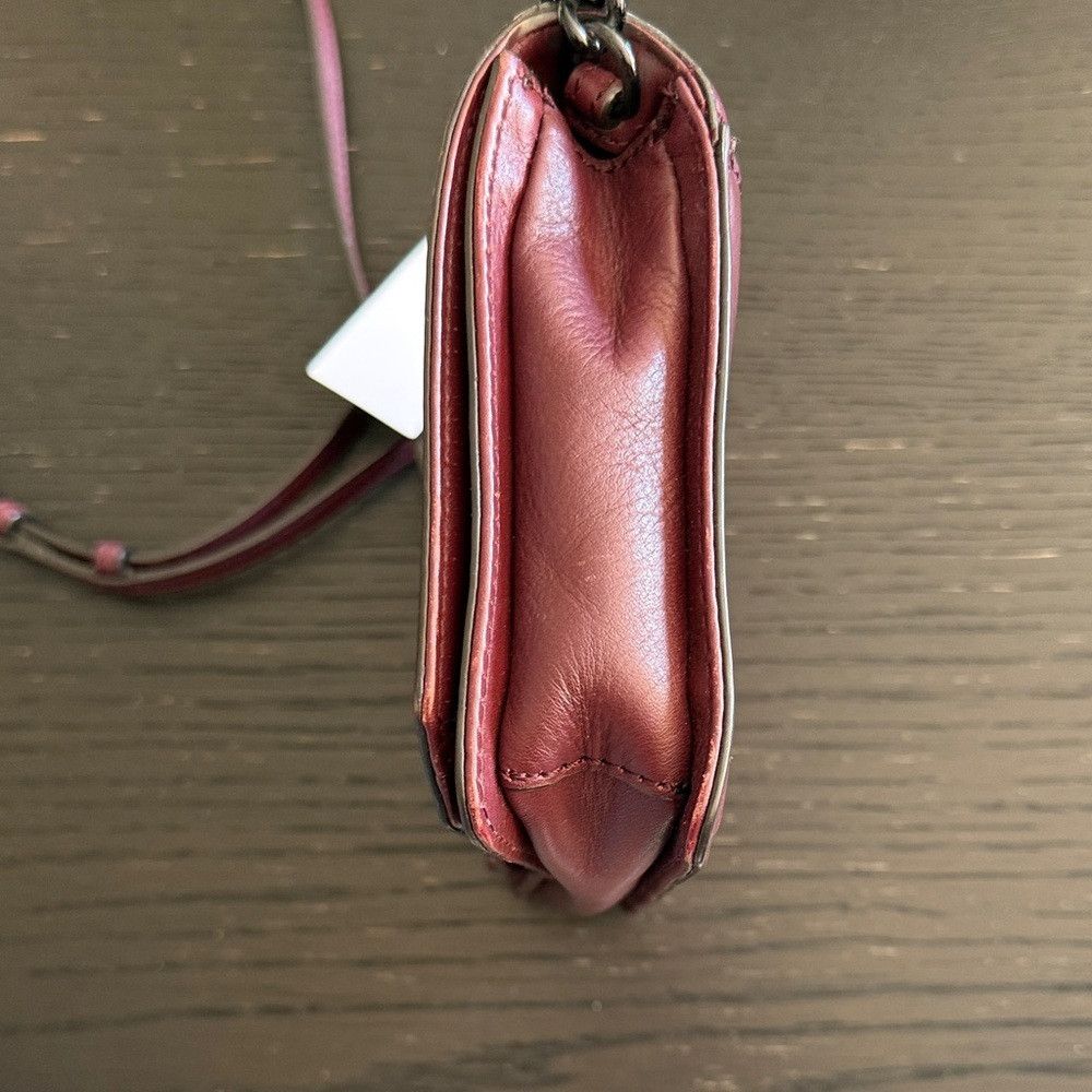 Rebecca Minkoff Rebecca Minkoff Women’s Crossbody Bag Dark Burgundy Leather Size ONE SIZE - 4 Thumbnail
