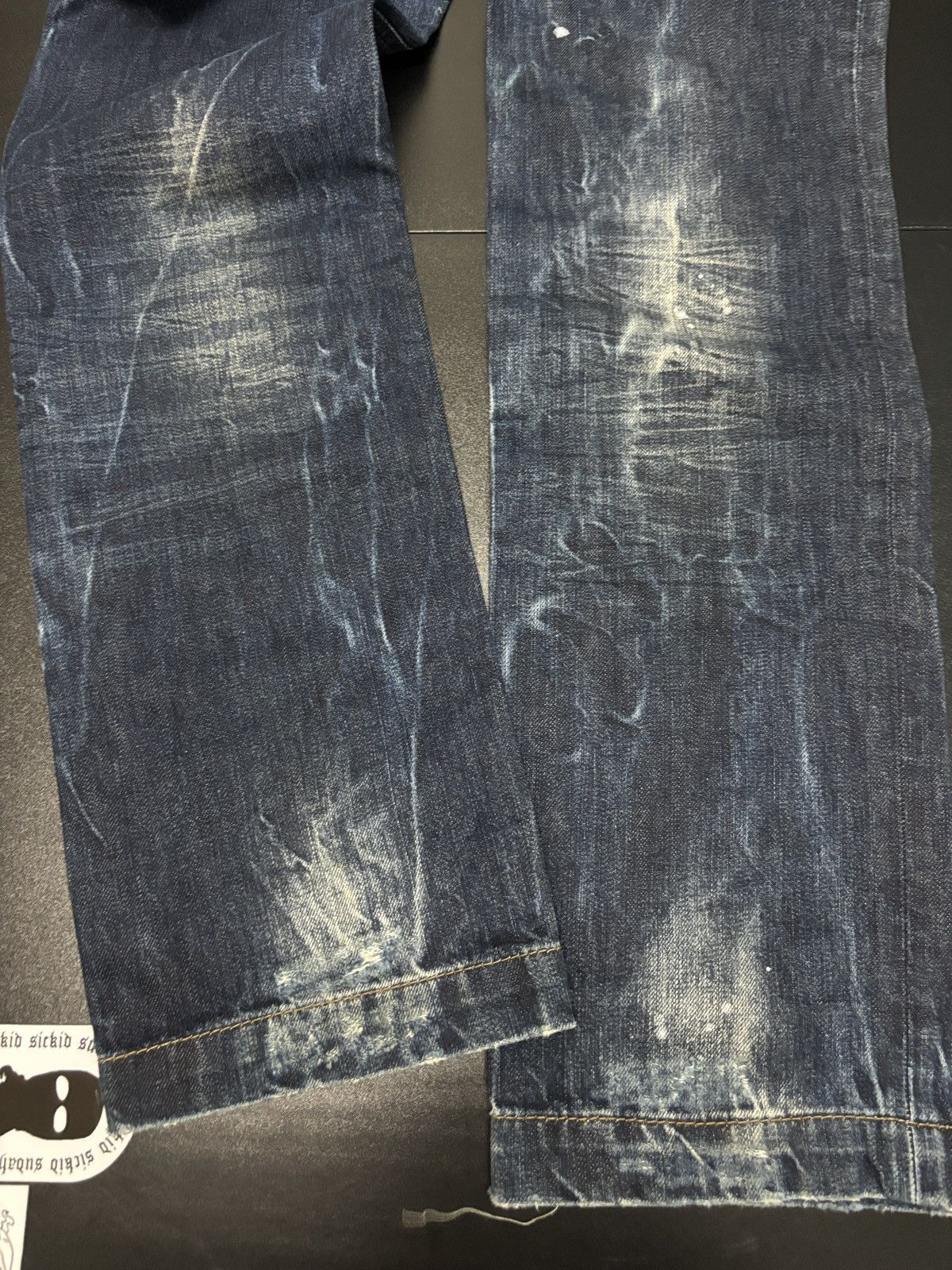 Dolce & Gabbana New🔥 Dolce & Gabbana Distressed Straight Denim Size US 30 / EU 46 - 6 Thumbnail