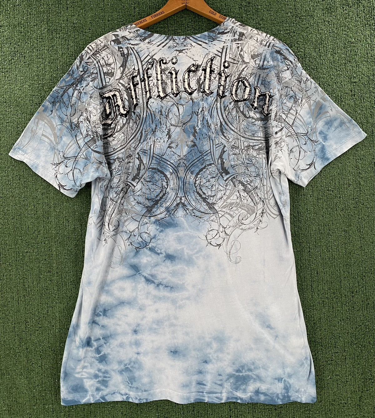 Affliction Affliction Live Fast Double Blue T-Shirt Men’s Large Size US L / EU 52-54 / 3 - 1 Thumbnail
